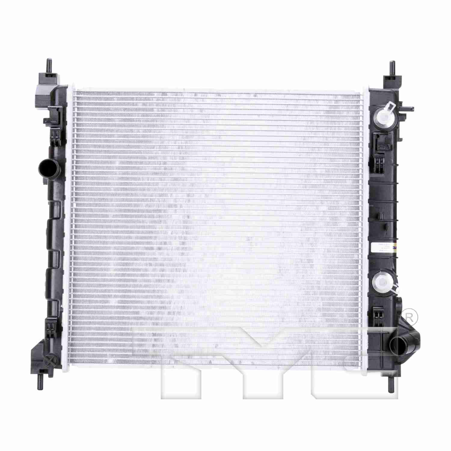 TYC TYC Radiator  top view frsport 13342