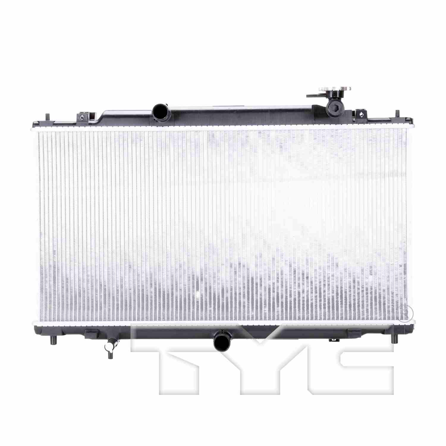 TYC TYC Radiator  top view frsport 13367