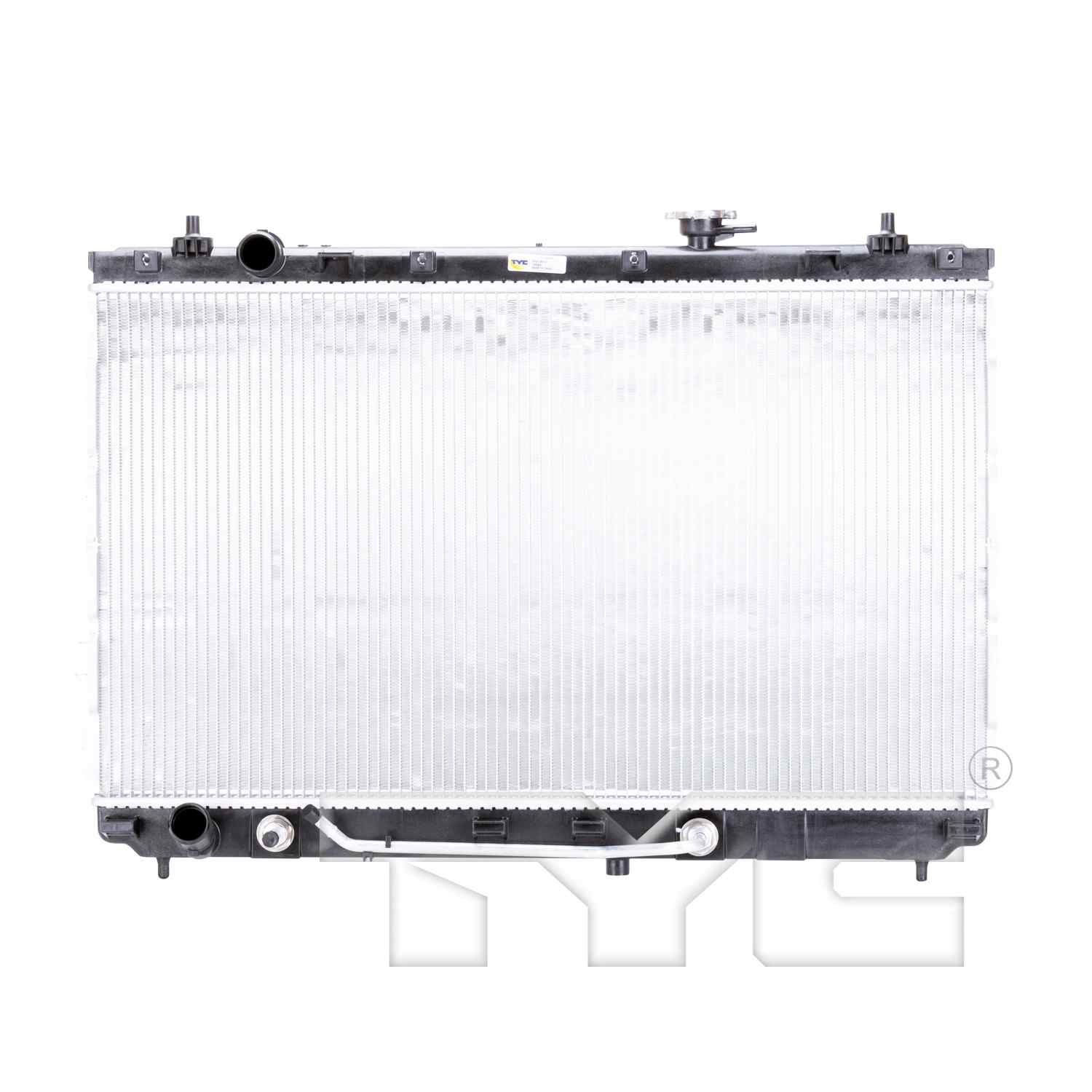 TYC TYC Radiator  top view frsport 13393