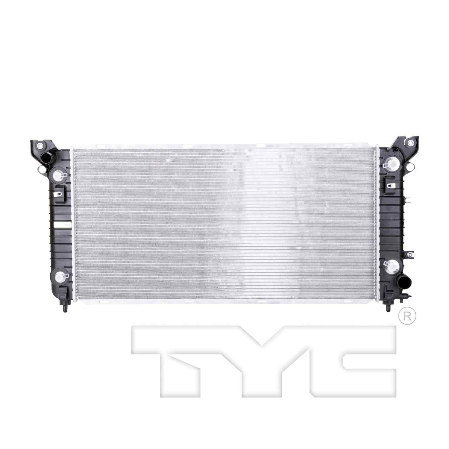 TYC TYC Radiator  top view frsport 13397