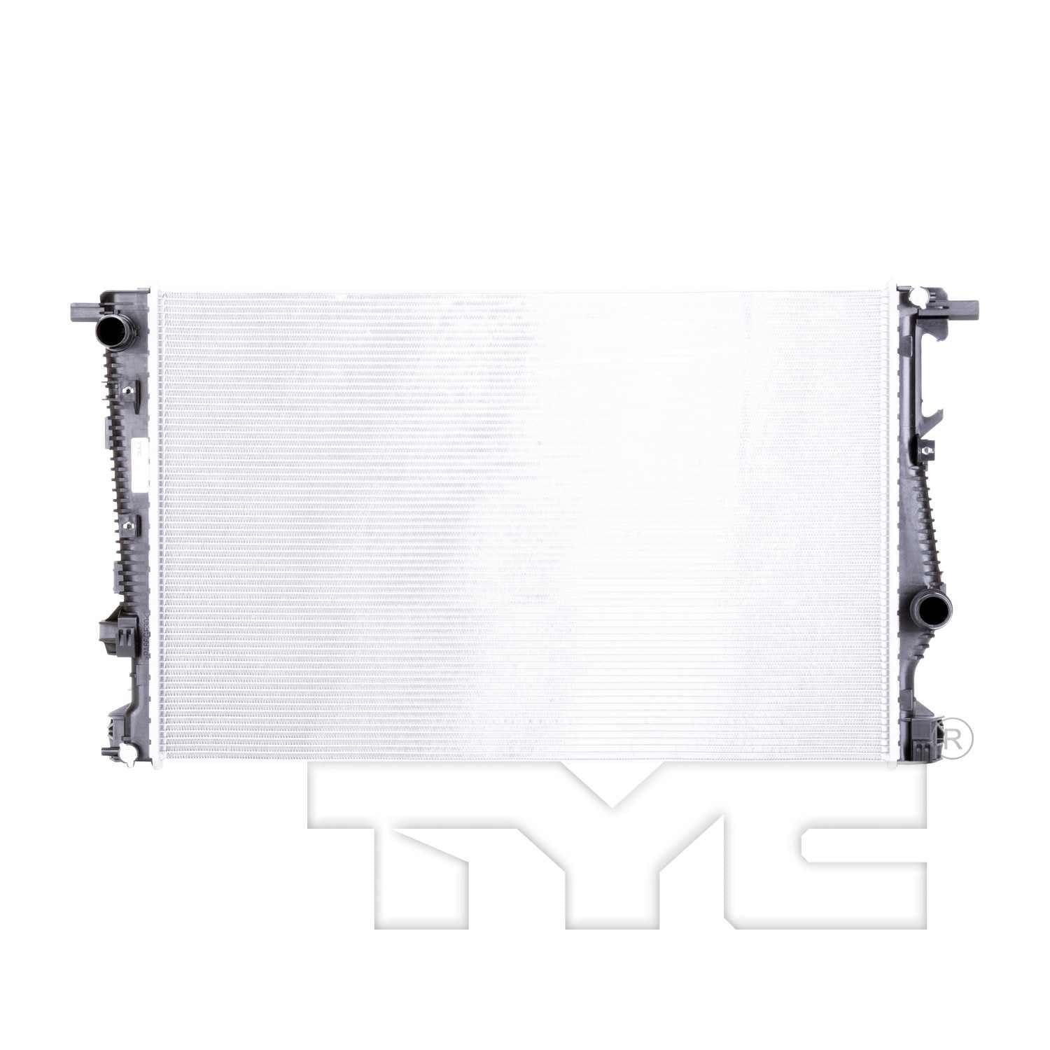 TYC TYC Radiator  top view frsport 13400