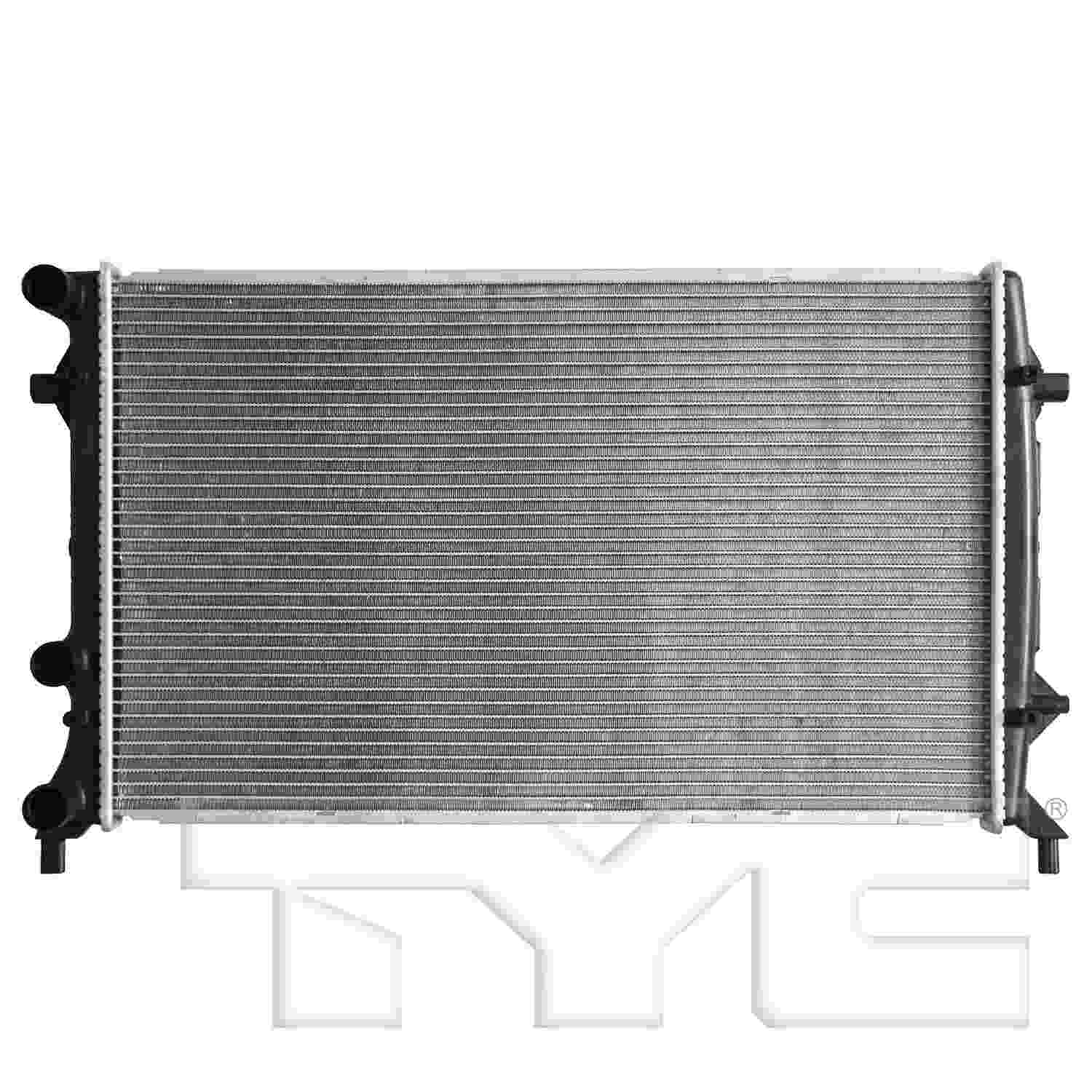 TYC TYC Radiator  top view frsport 13422