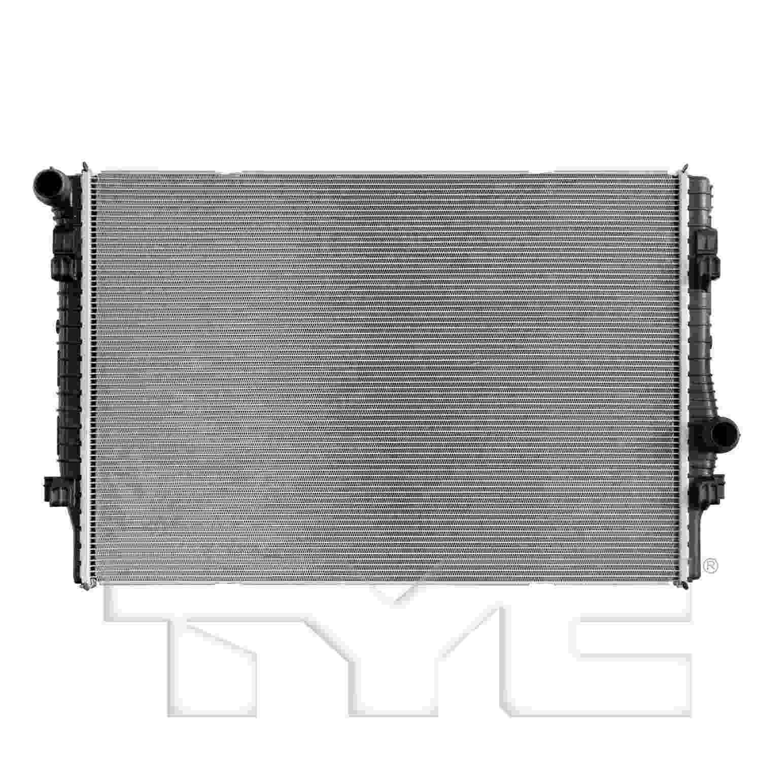 TYC TYC Radiator  top view frsport 13423