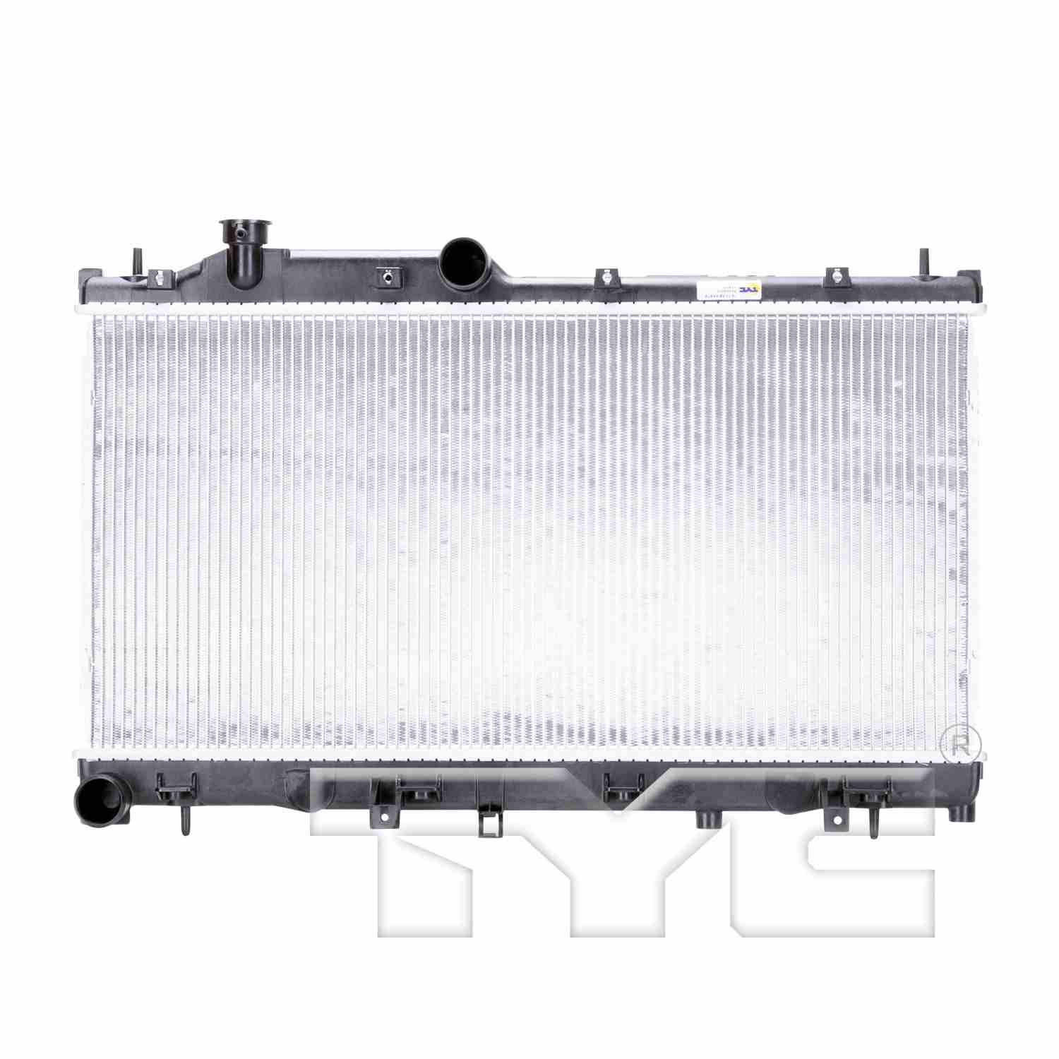 TYC TYC Radiator  top view frsport 13425