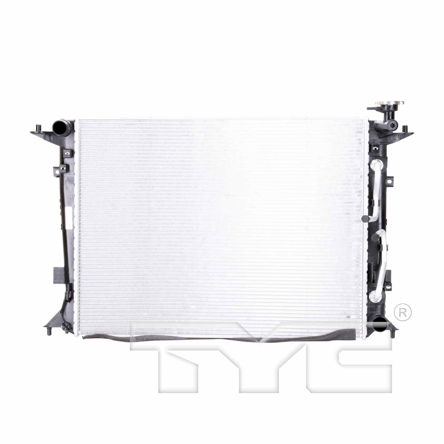 TYC TYC Radiator  top view frsport 13467