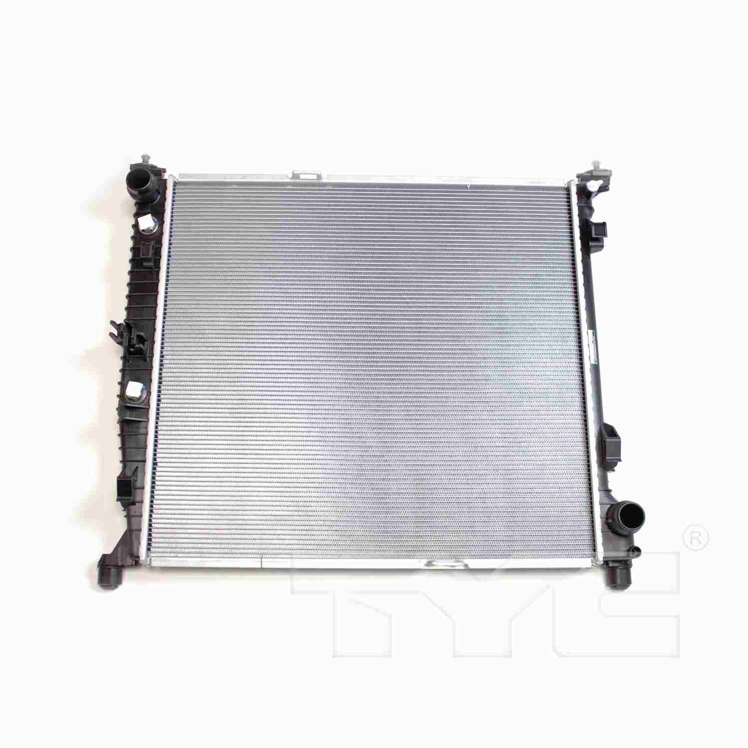 TYC TYC Radiator  top view frsport 13505