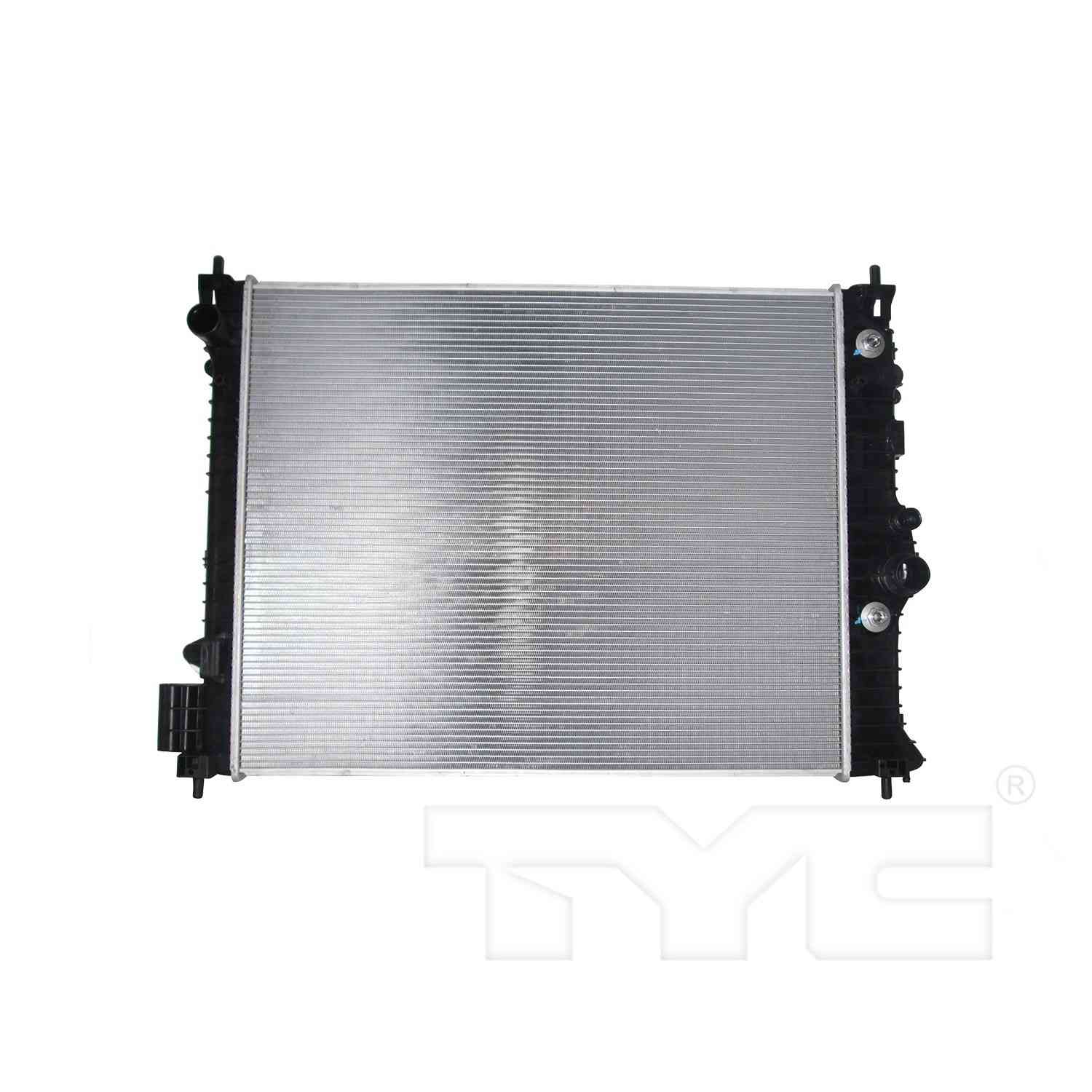 TYC TYC Radiator  top view frsport 13511