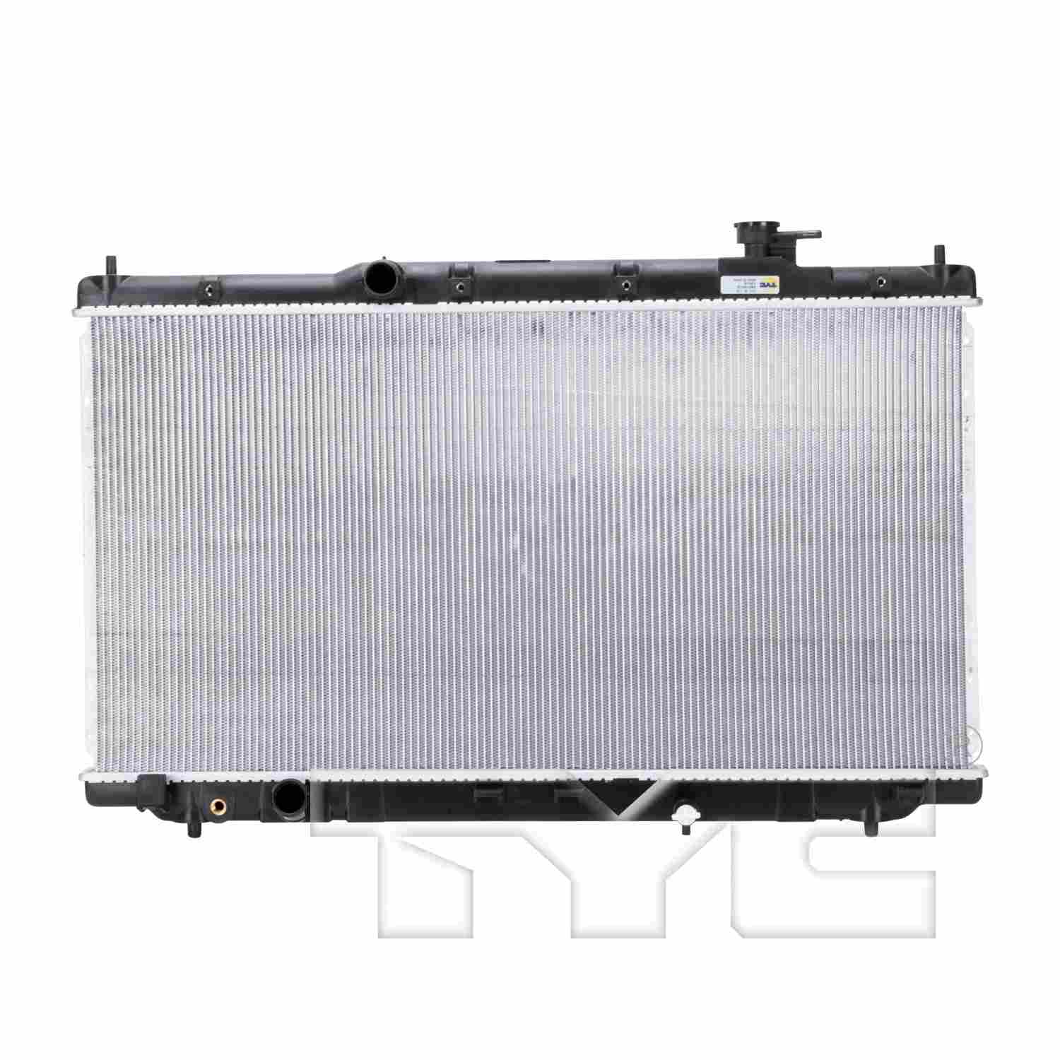 TYC TYC Radiator  top view frsport 13516