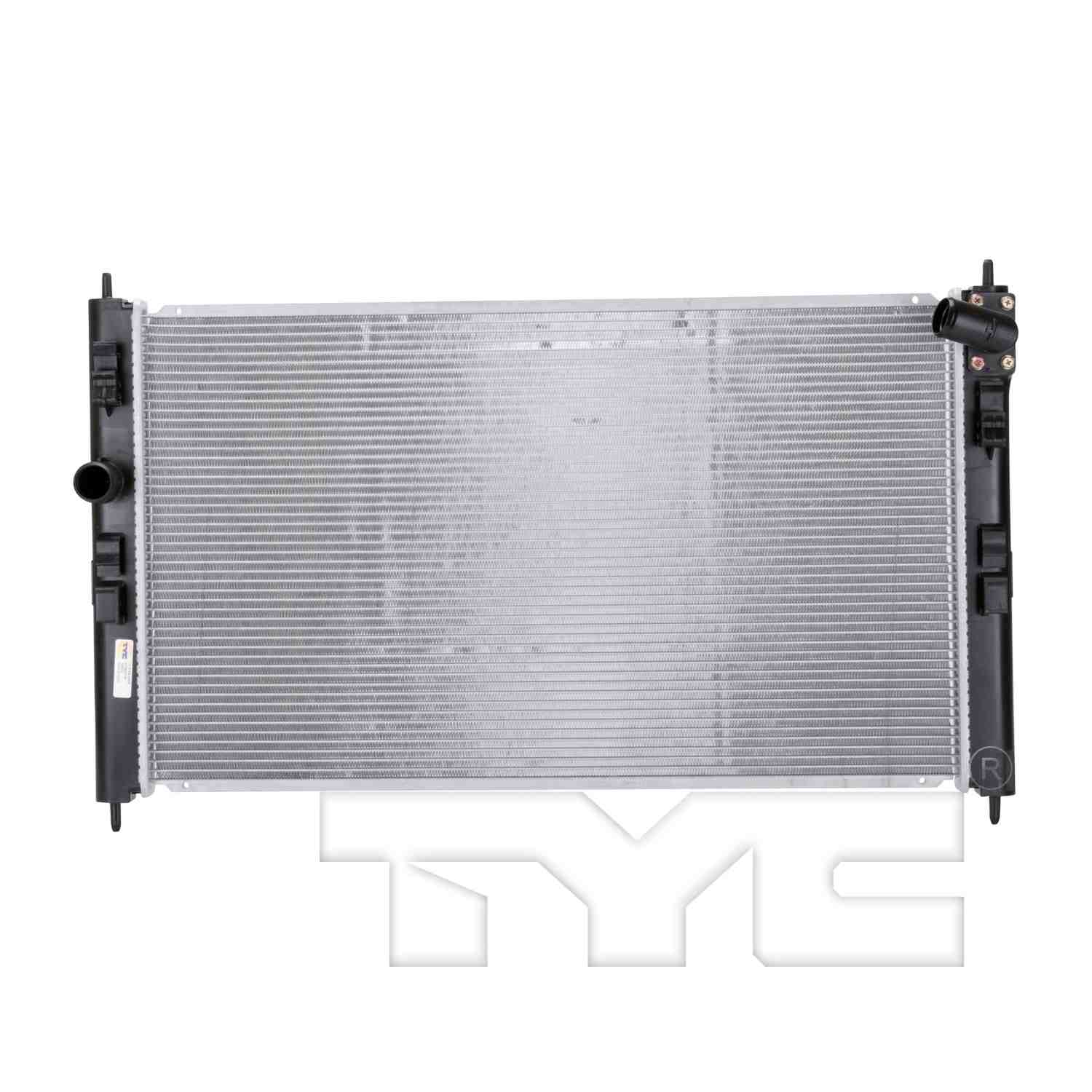 TYC TYC Radiator  top view frsport 13525