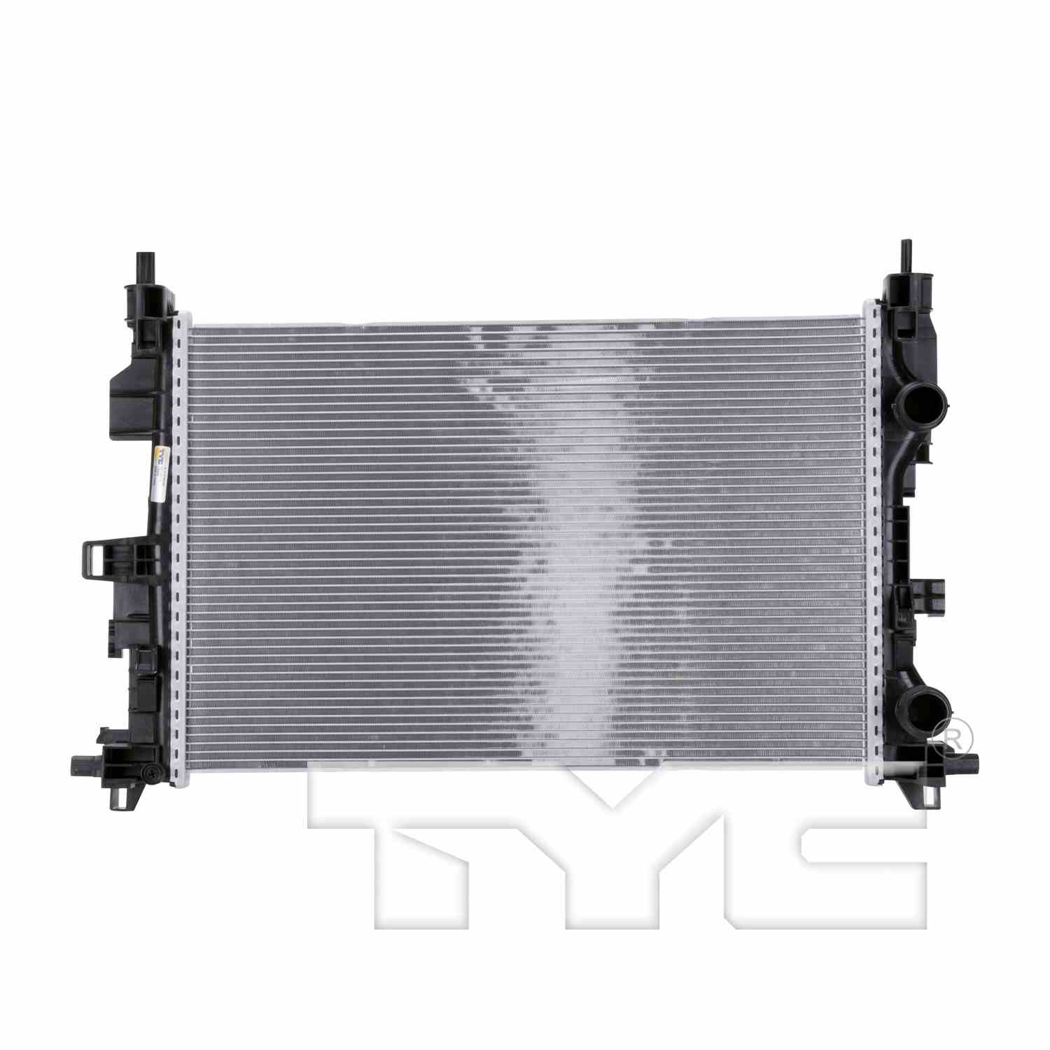 TYC TYC Radiator  top view frsport 13533