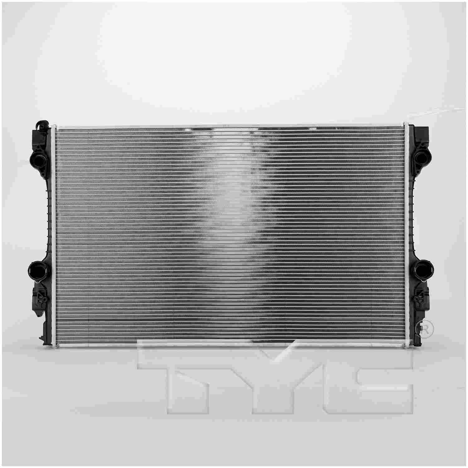 TYC TYC Radiator  top view frsport 13562