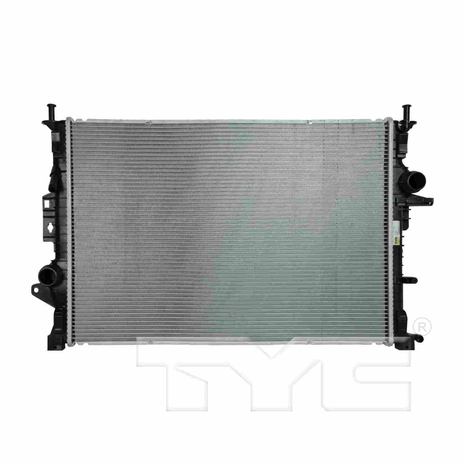 TYC TYC Radiator  top view frsport 13593