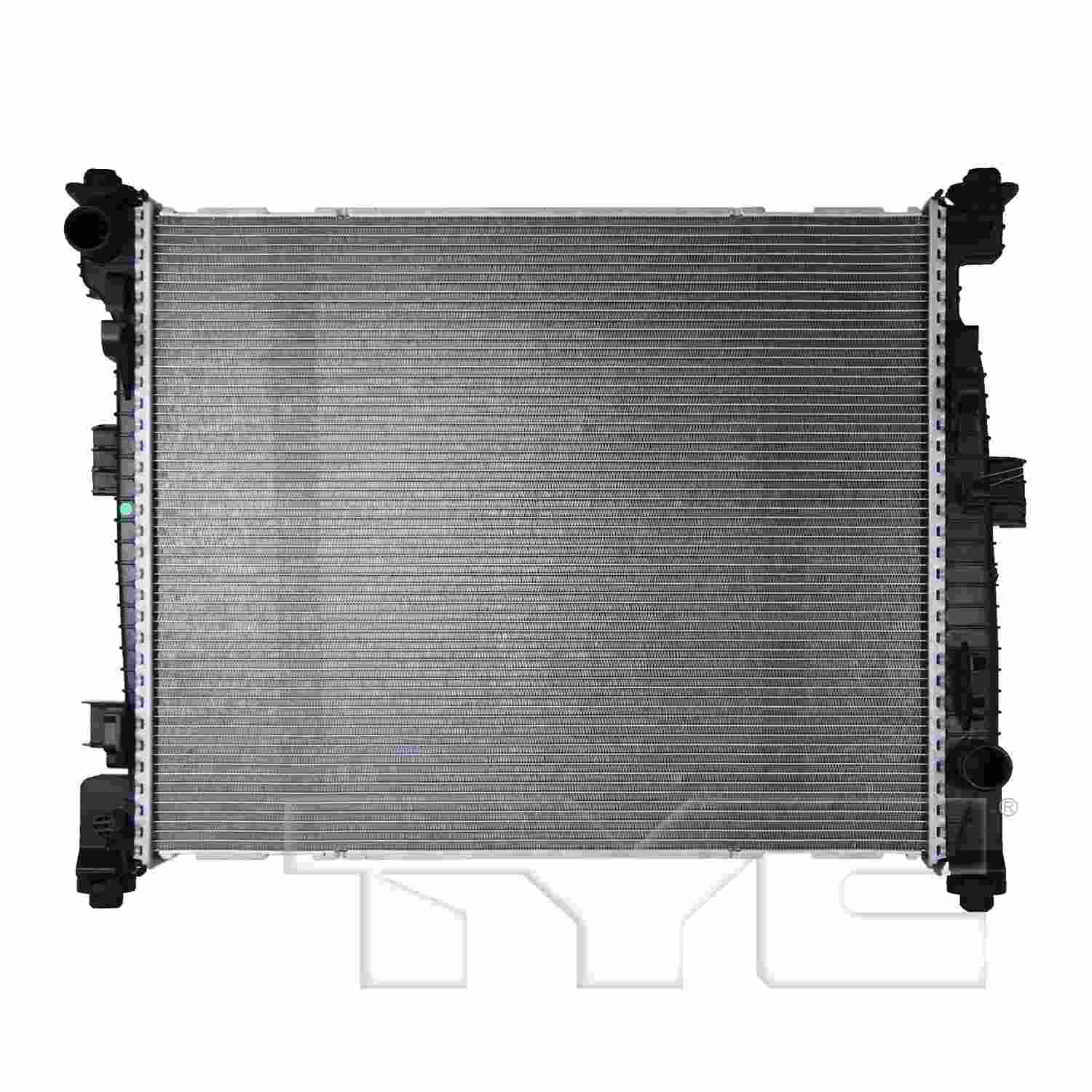 TYC TYC Radiator  top view frsport 13656