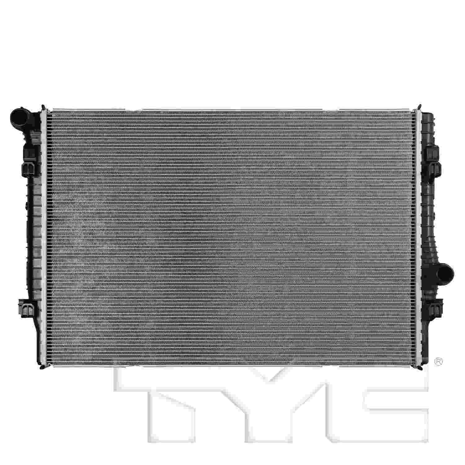 TYC TYC Radiator  top view frsport 13703