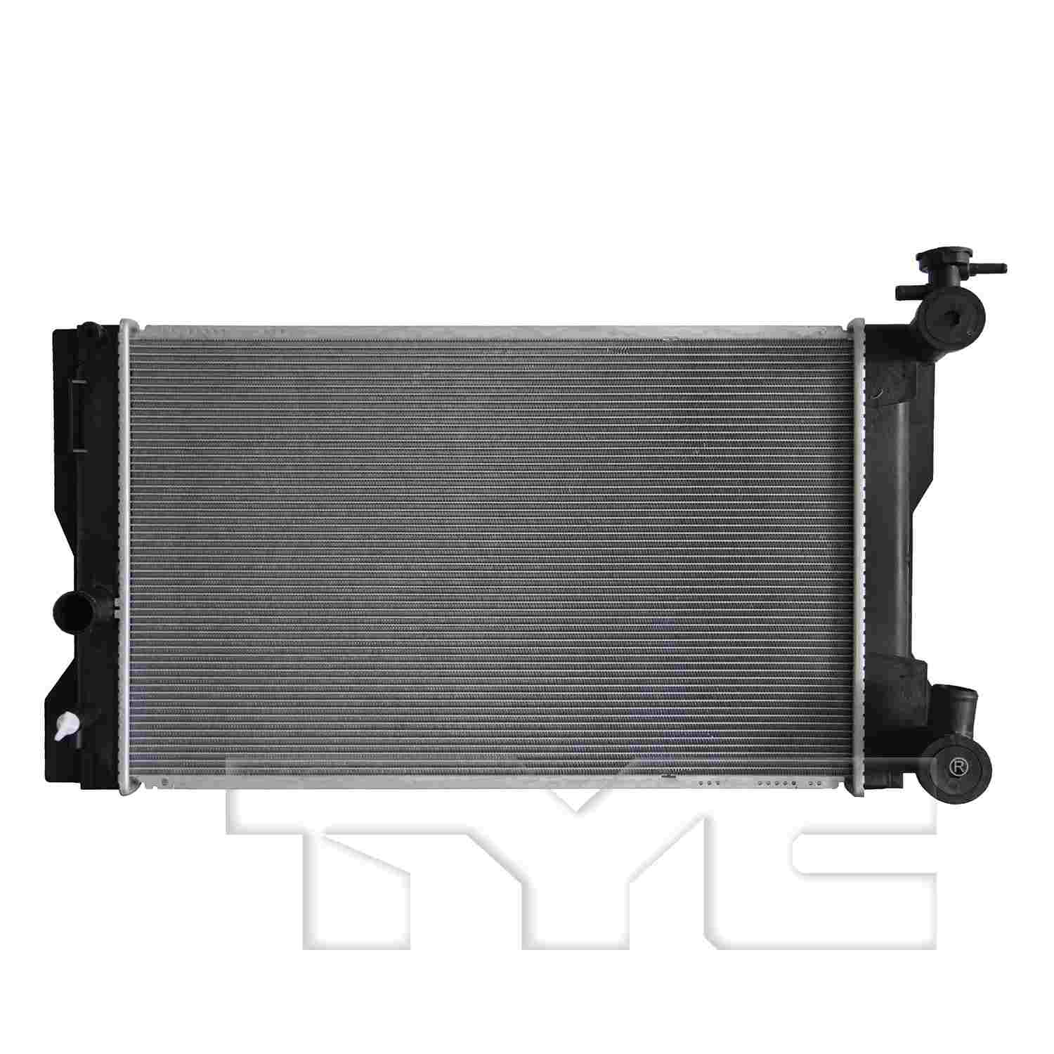 TYC TYC Radiator  top view frsport 13780