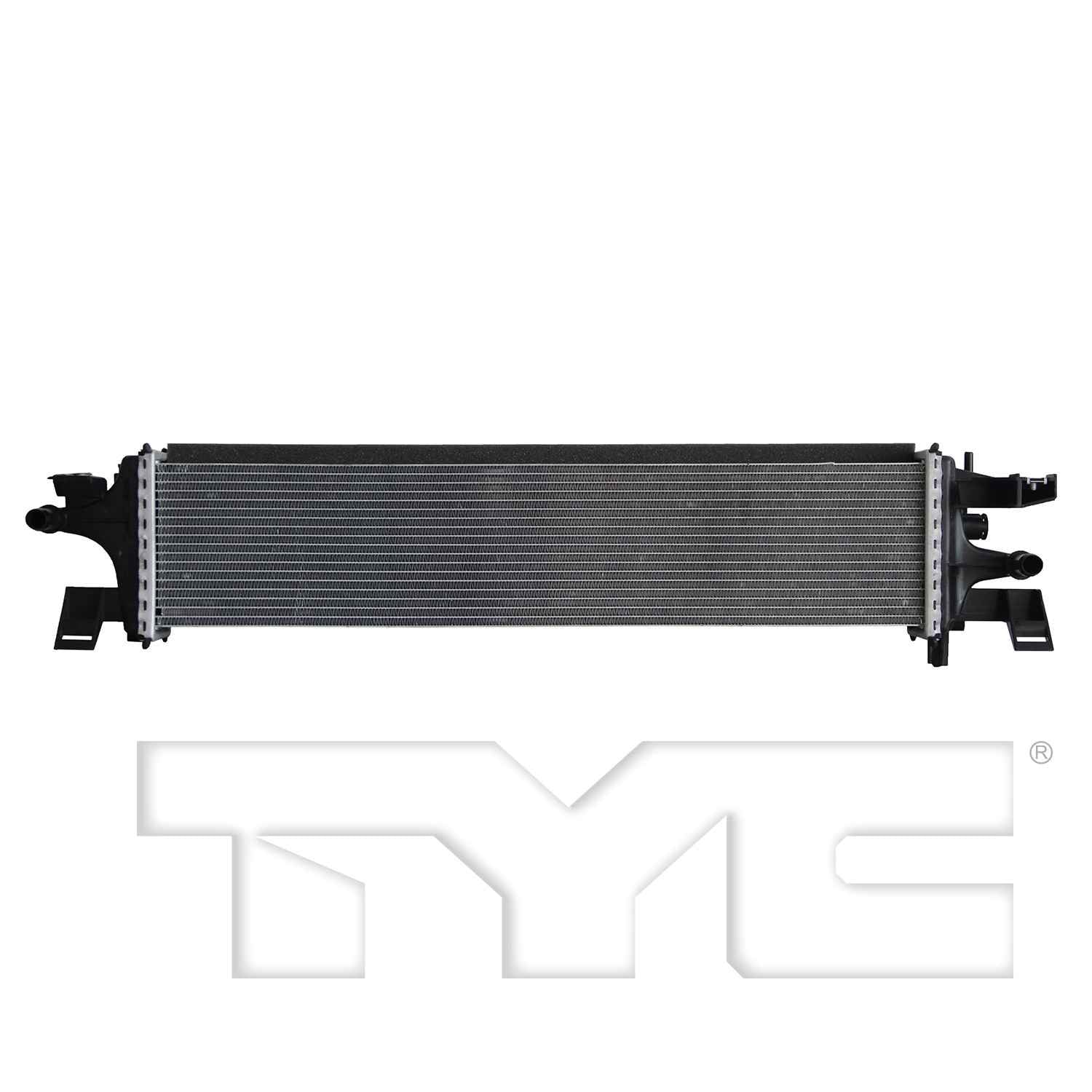 TYC Turbocharger Intercooler  top view frsport 13813