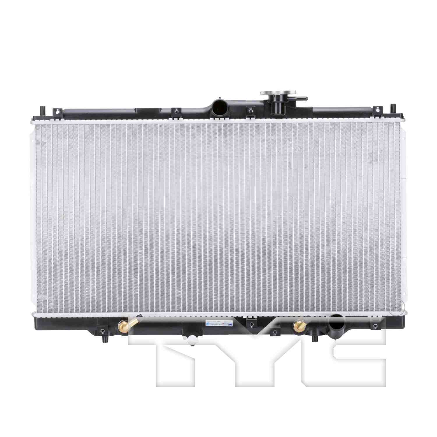 TYC TYC Radiator  top view frsport 1494