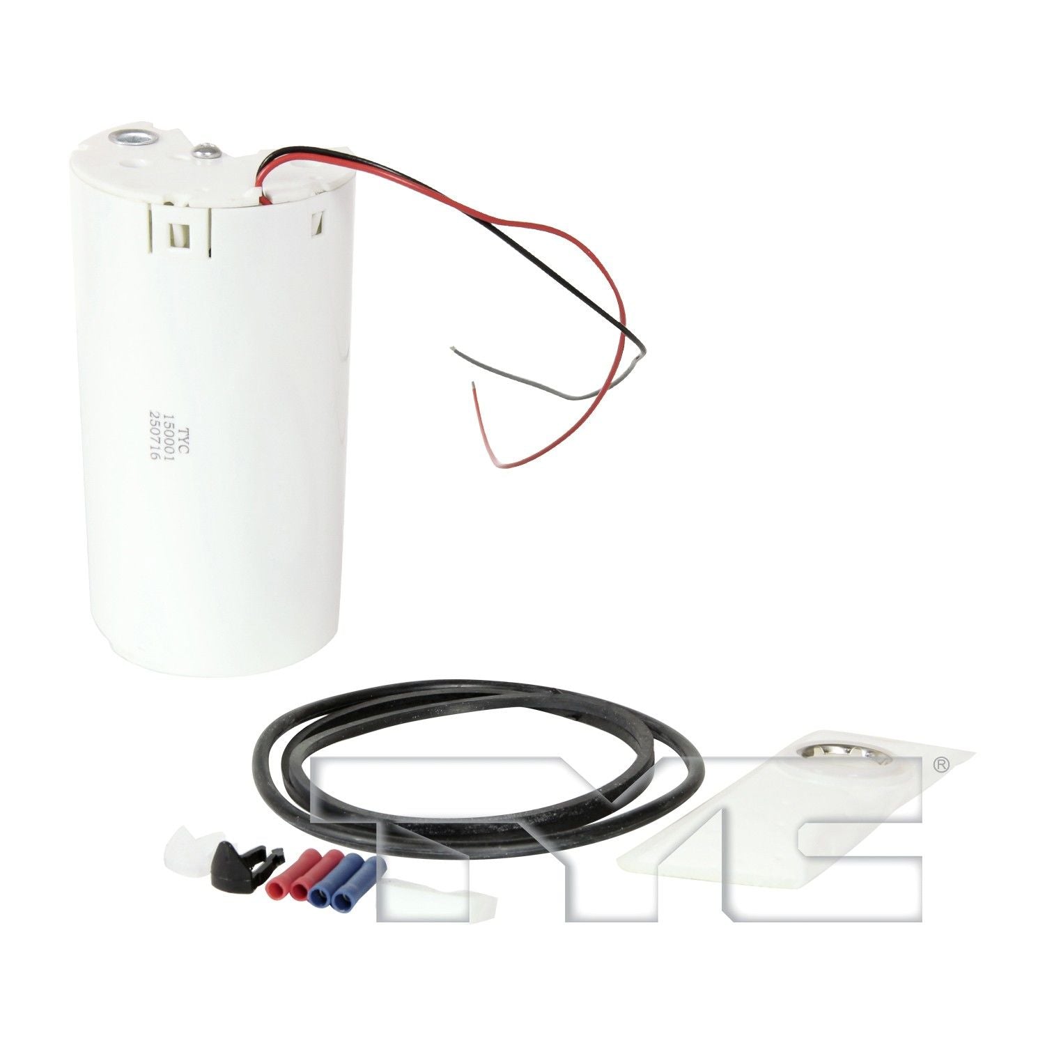 TYC Fuel Pump Module Assembly  top view frsport 150001-A