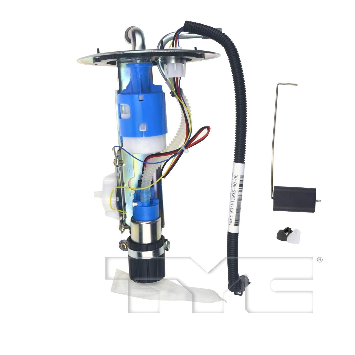 TYC Fuel Pump Module Assembly  top view frsport 150158-A