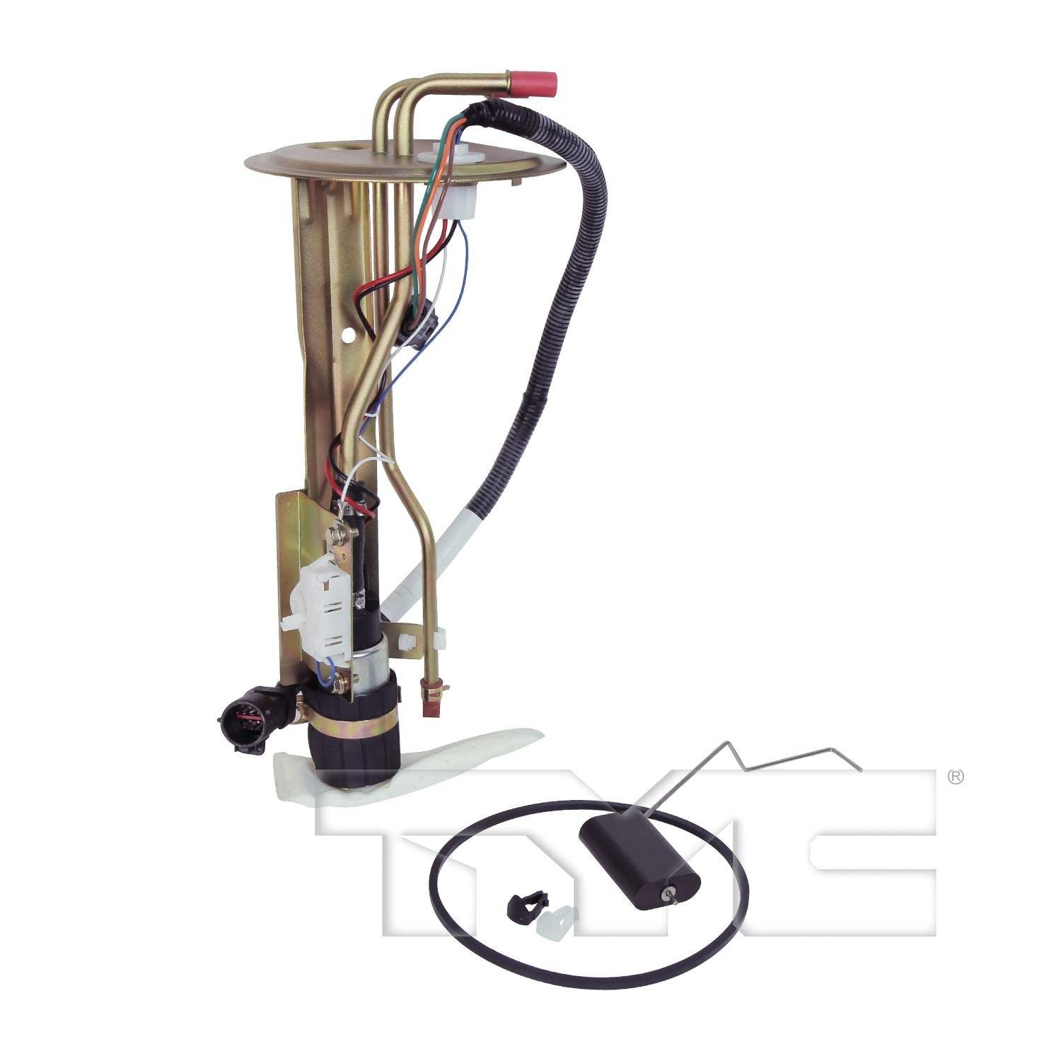 TYC Fuel Pump Module Assembly  top view frsport 150263-A