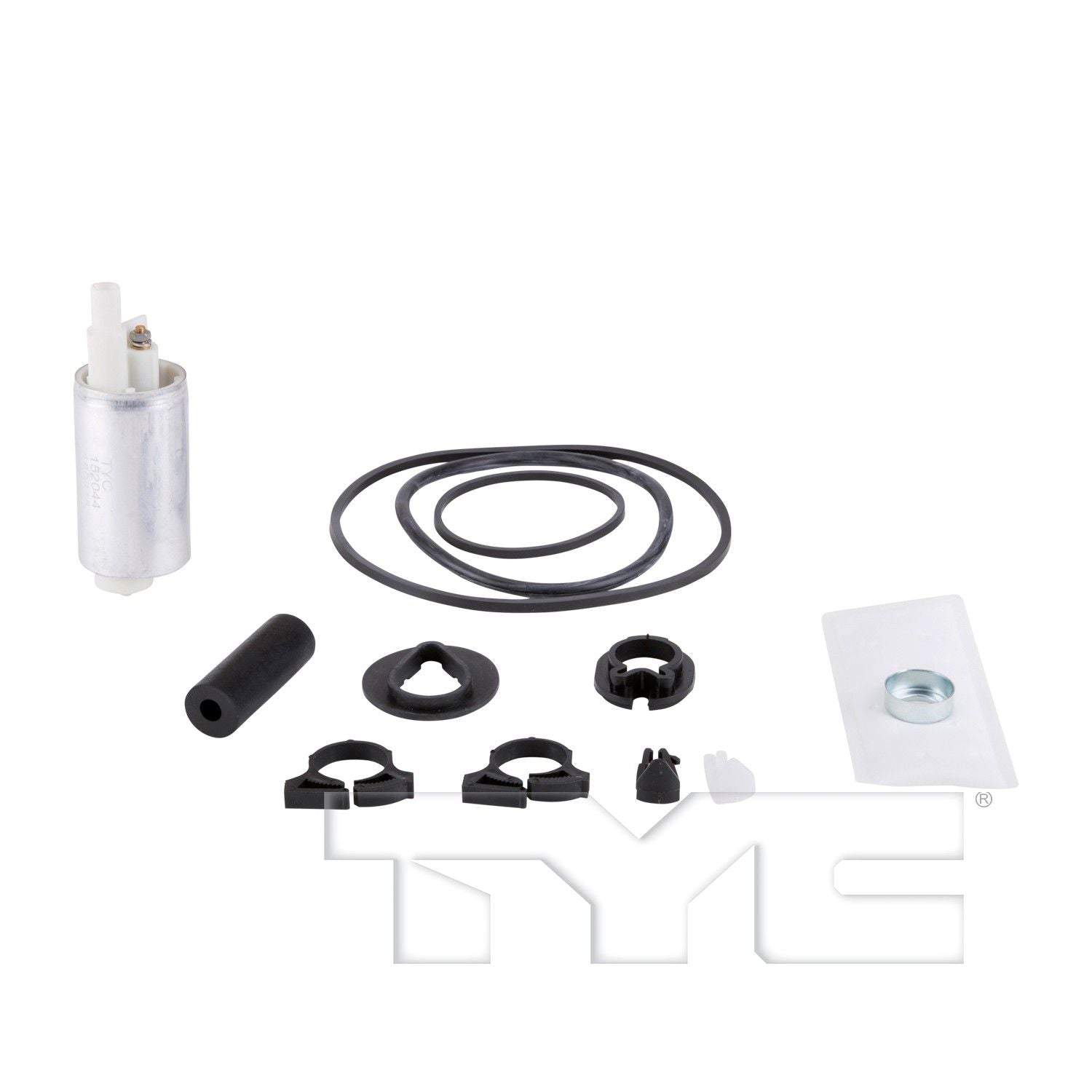 TYC Electric Fuel Pump  top view frsport 152044-A