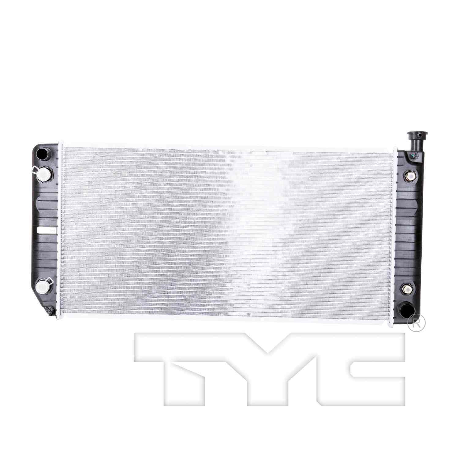 TYC TYC Radiator  top view frsport 1522