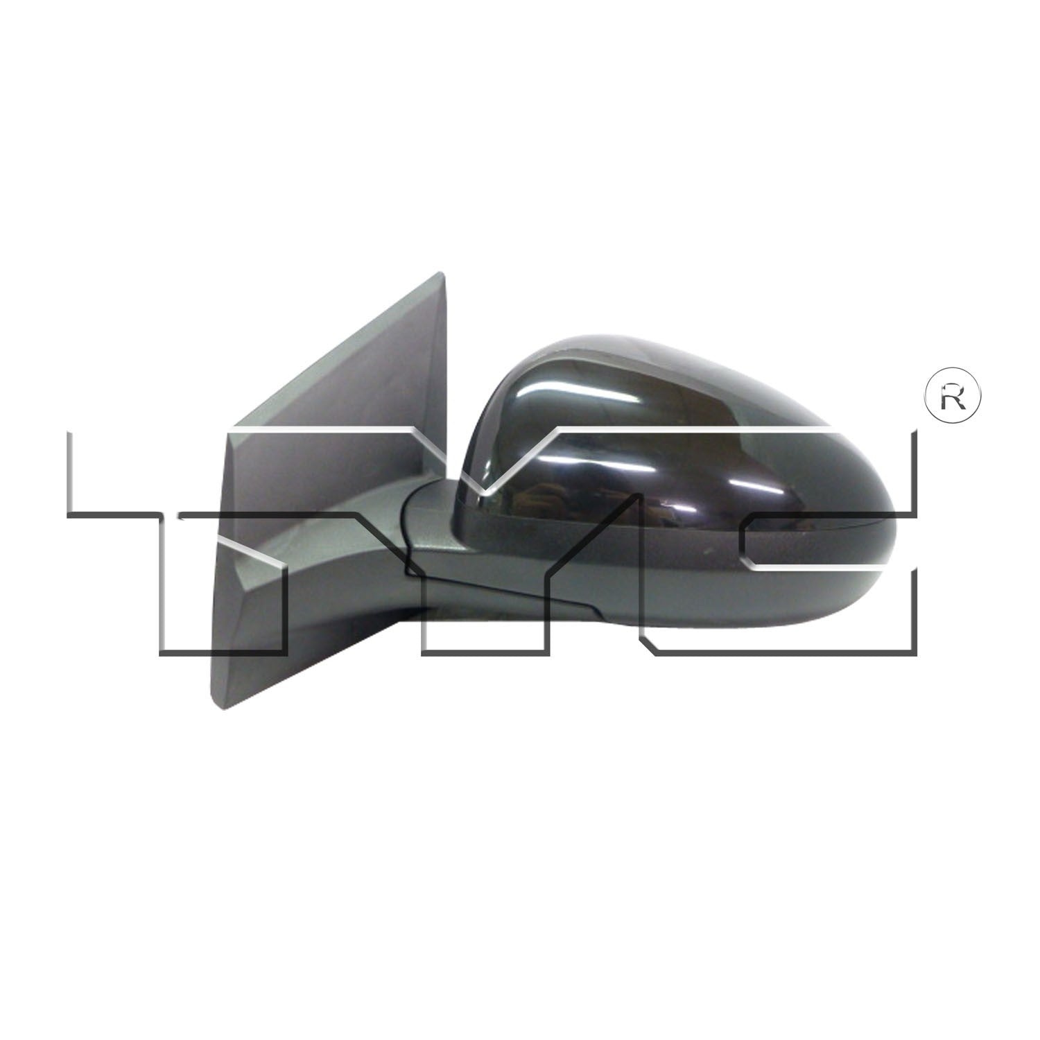 TYC Door Mirror  top view frsport 1590022