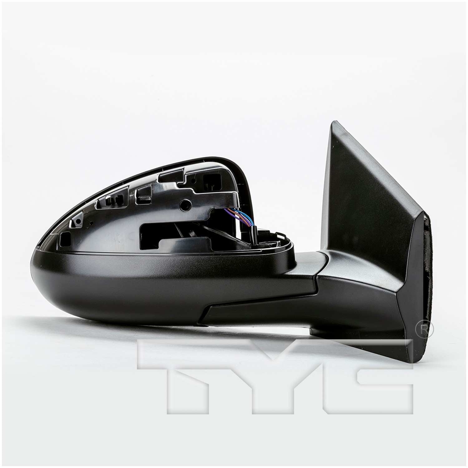 TYC Door Mirror  top view frsport 1590041