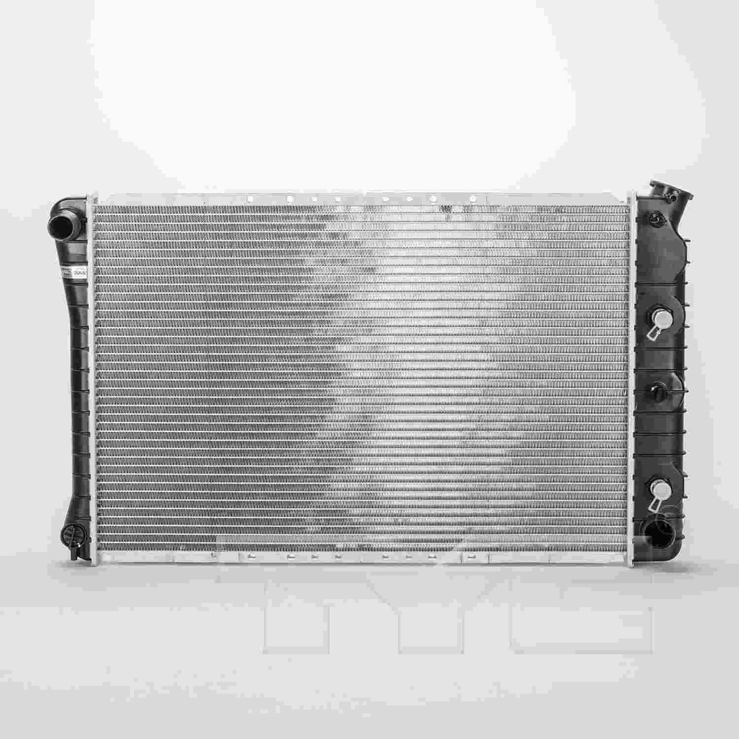 TYC TYC Radiator  top view frsport 162