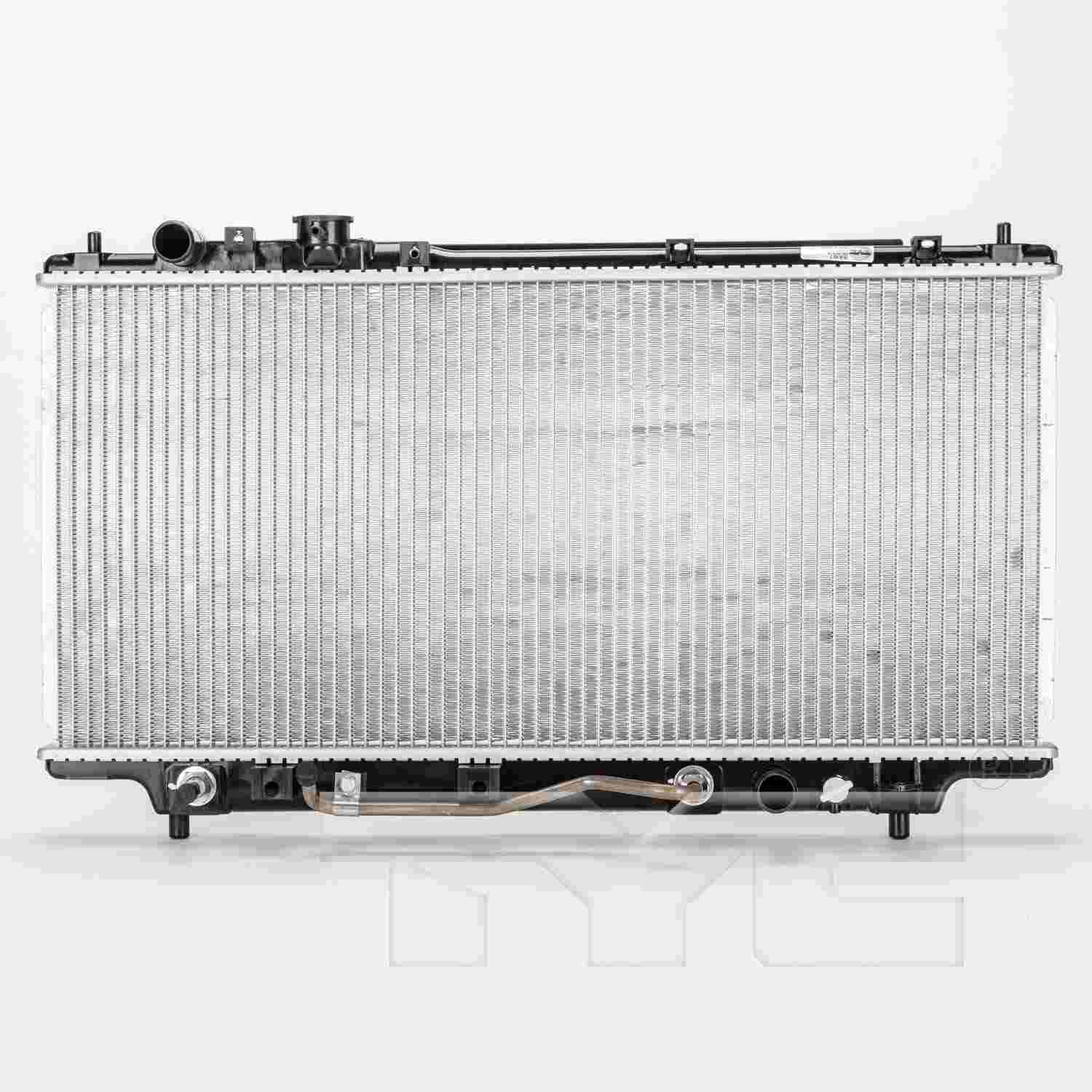 TYC TYC Radiator  top view frsport 1704