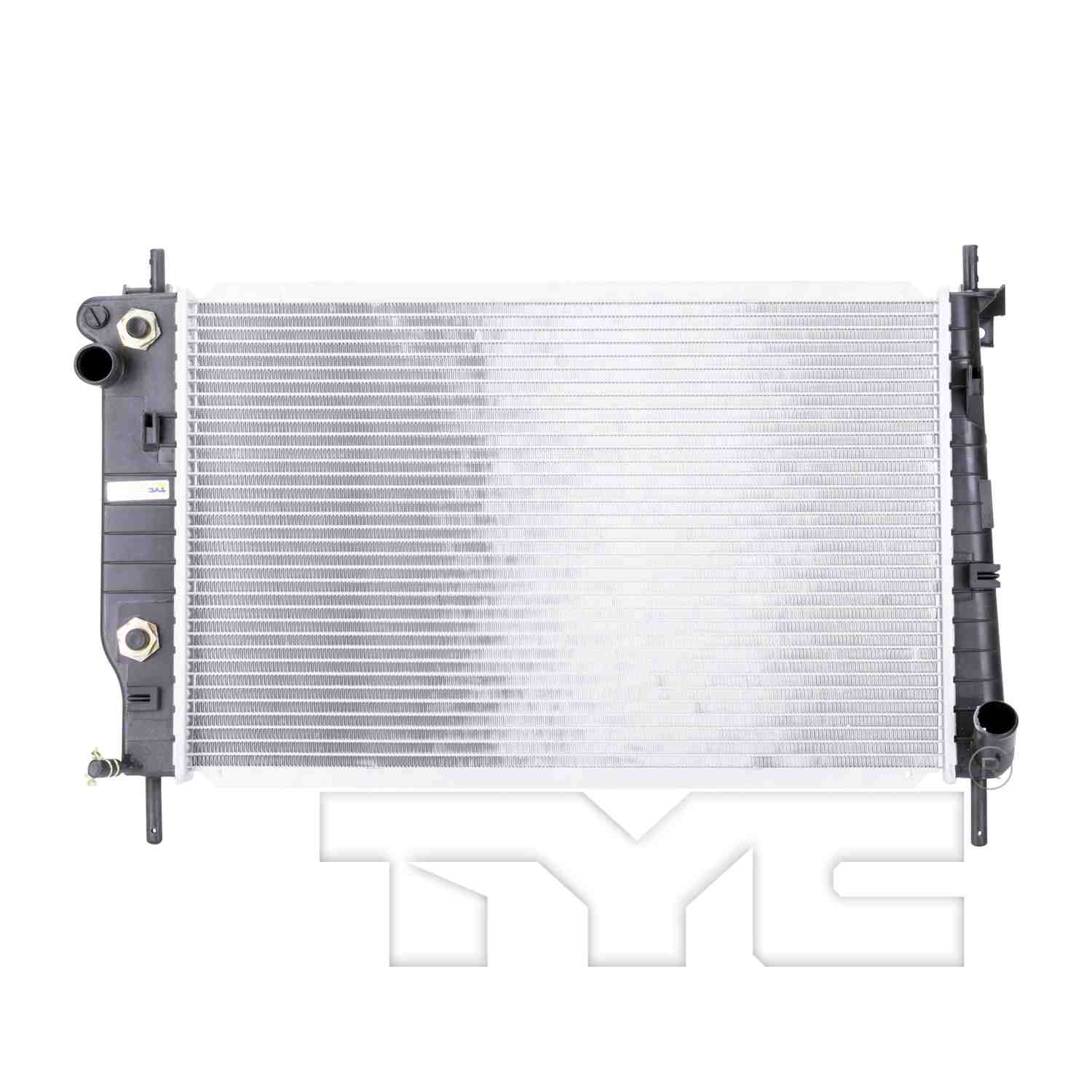 TYC TYC Radiator  top view frsport 1718