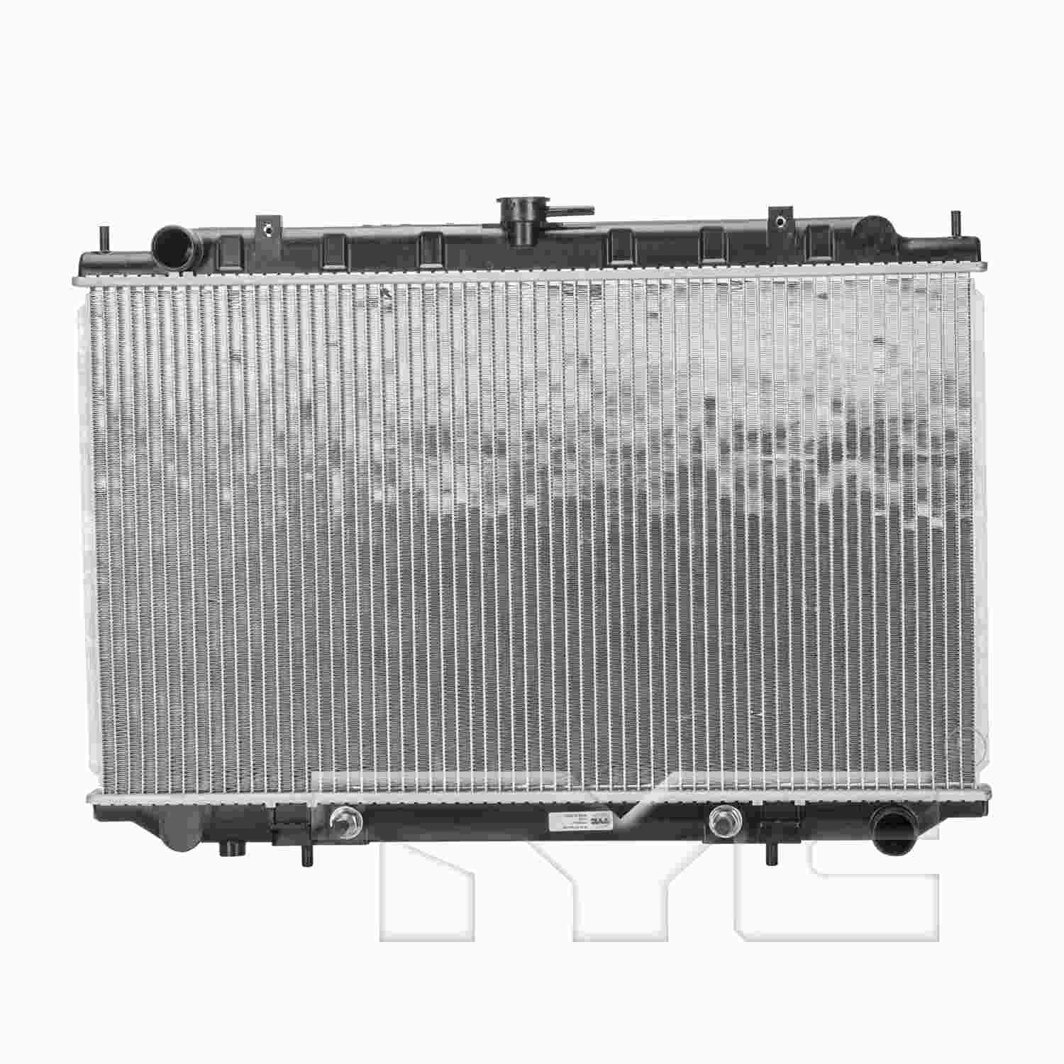 TYC TYC Radiator  top view frsport 1752