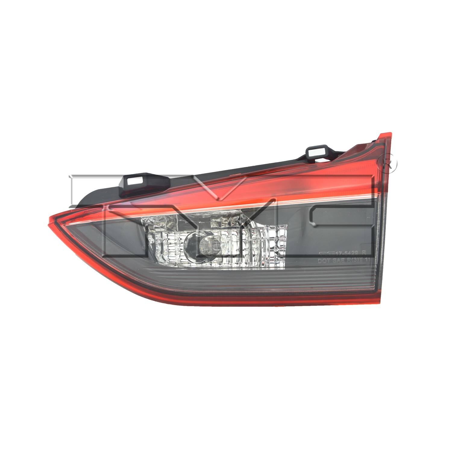 TYC Tail Light Assembly  top view frsport 17-5429-00