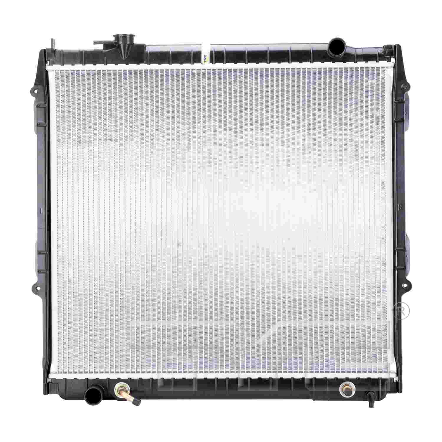 TYC TYC Radiator  top view frsport 1755