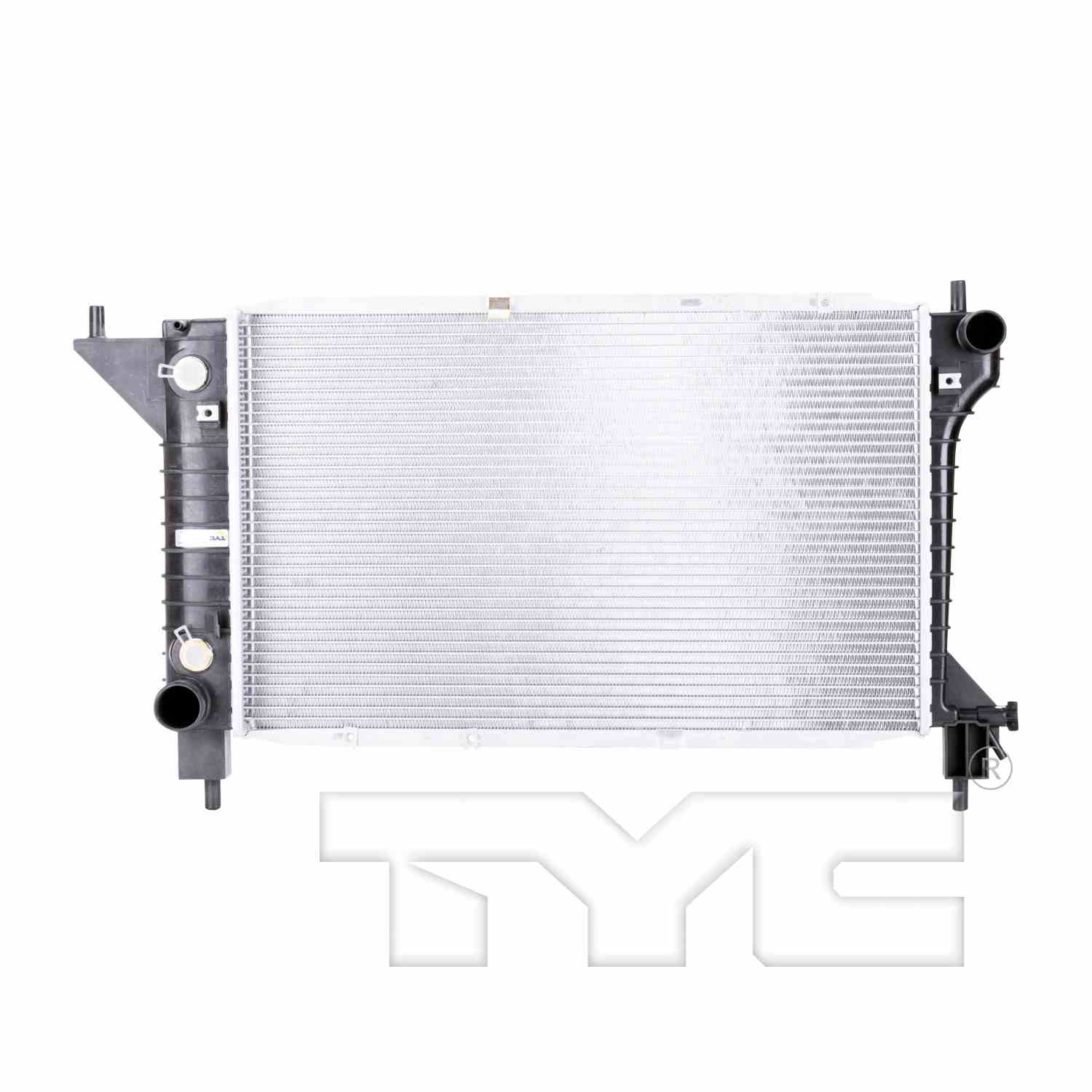 TYC TYC Radiator  top view frsport 1775