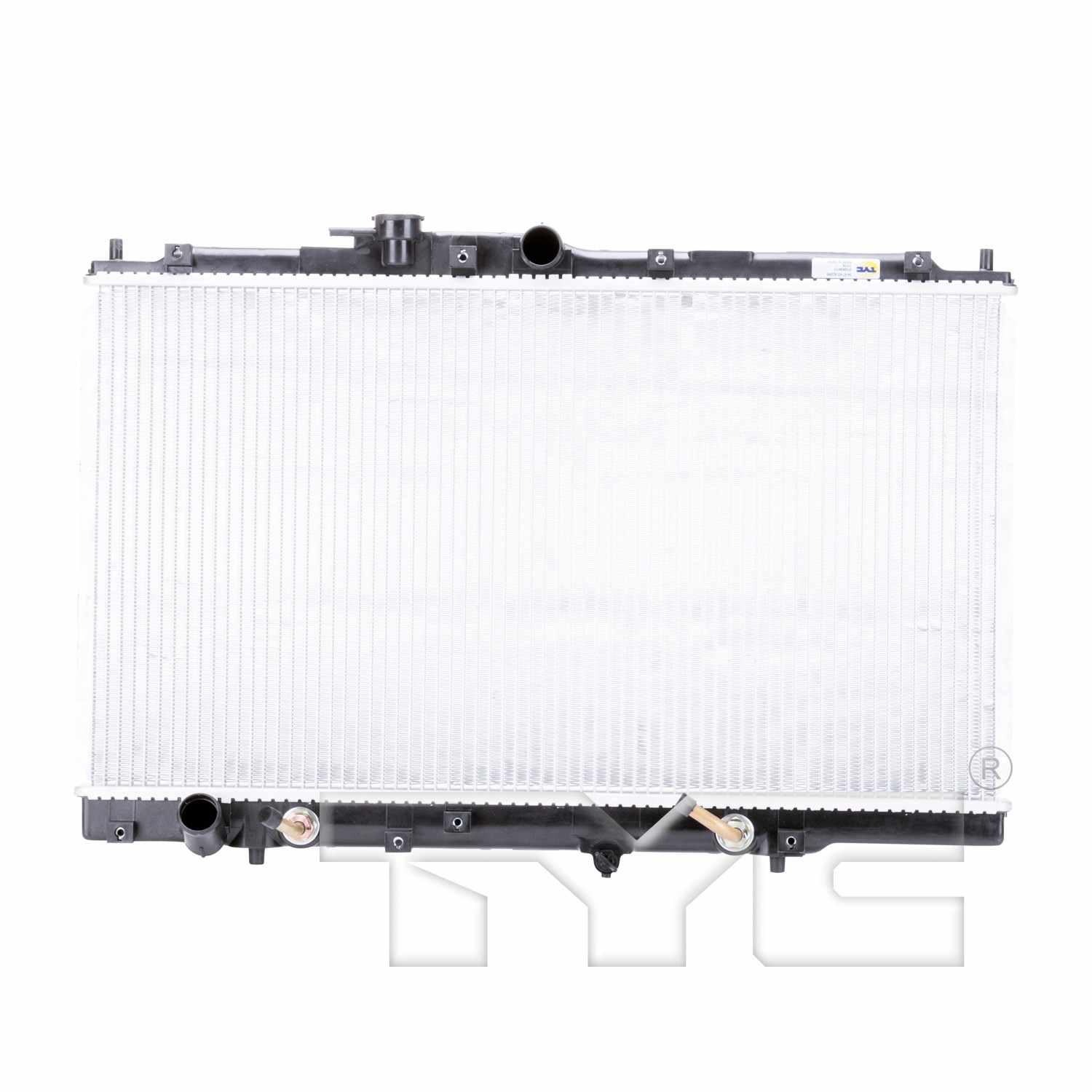 TYC TYC Radiator  top view frsport 1776