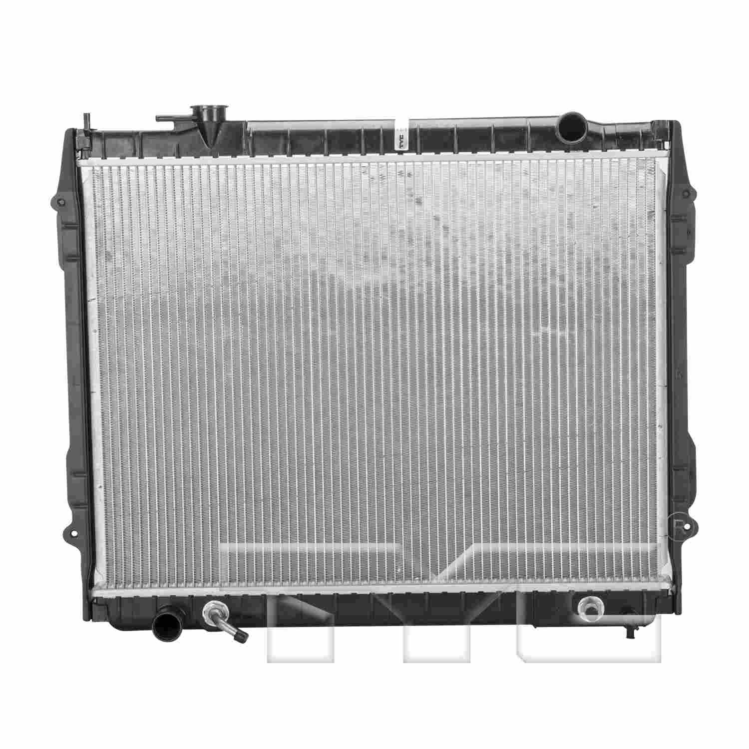 TYC TYC Radiator  top view frsport 1778