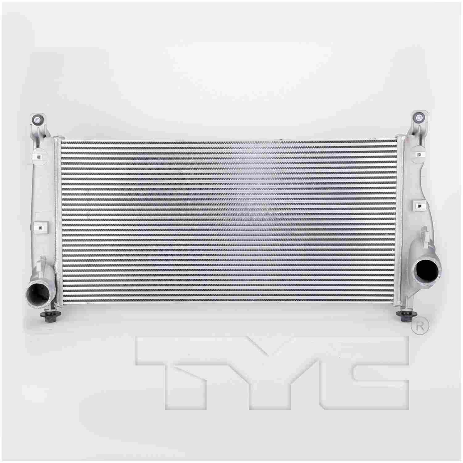 TYC Turbocharger Intercooler  top view frsport 18023