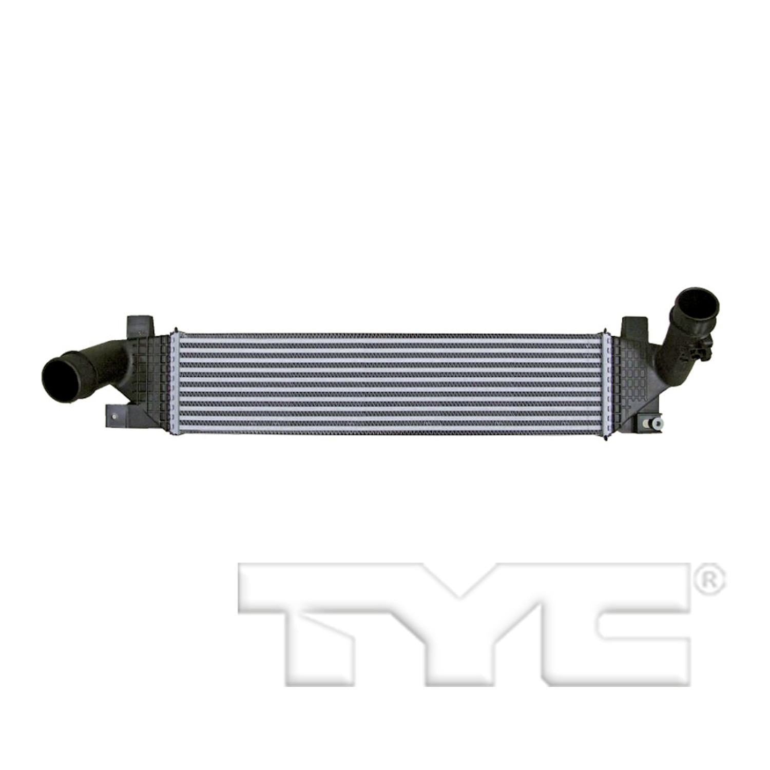 TYC Turbocharger Intercooler  top view frsport 18064