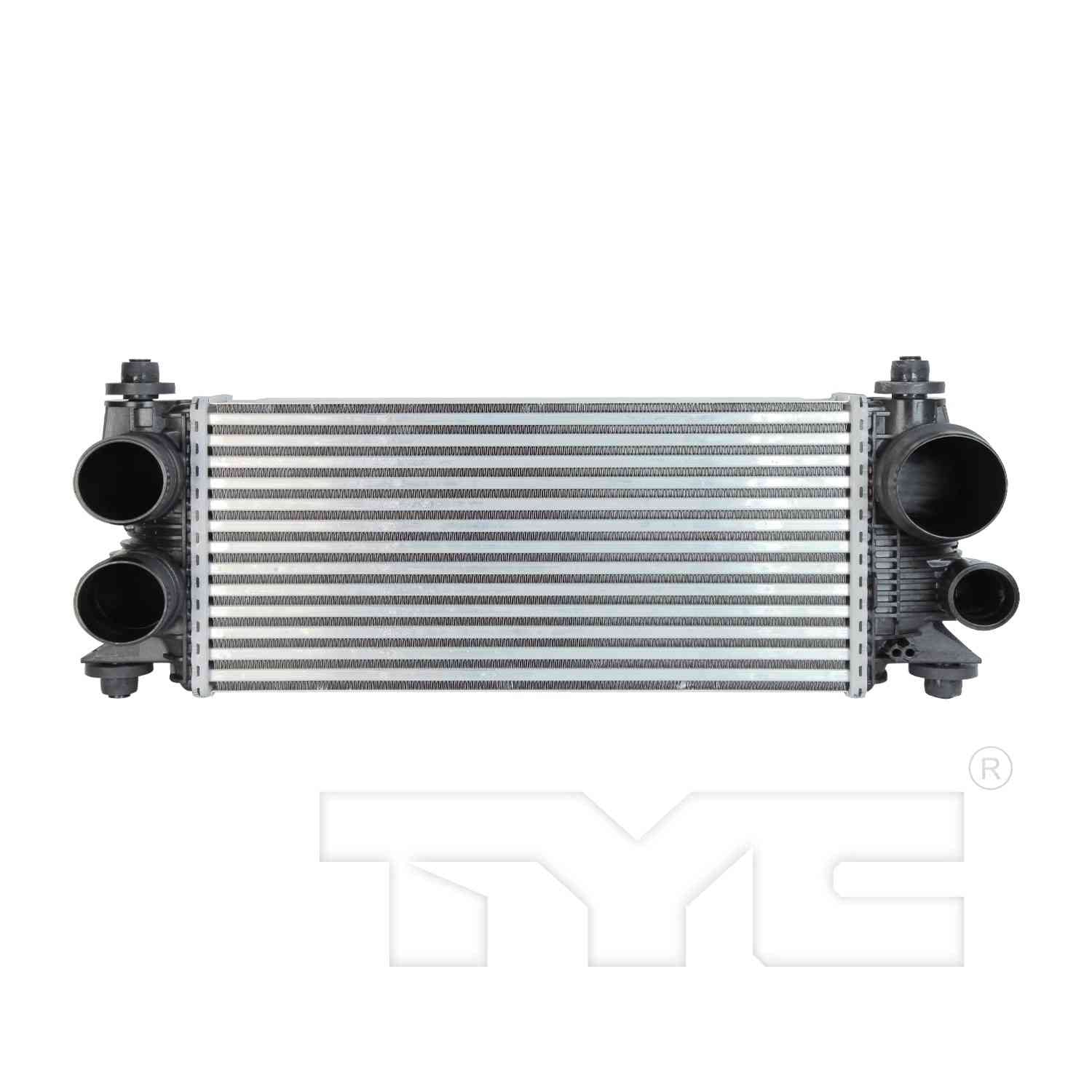 TYC Turbocharger Intercooler  top view frsport 18073