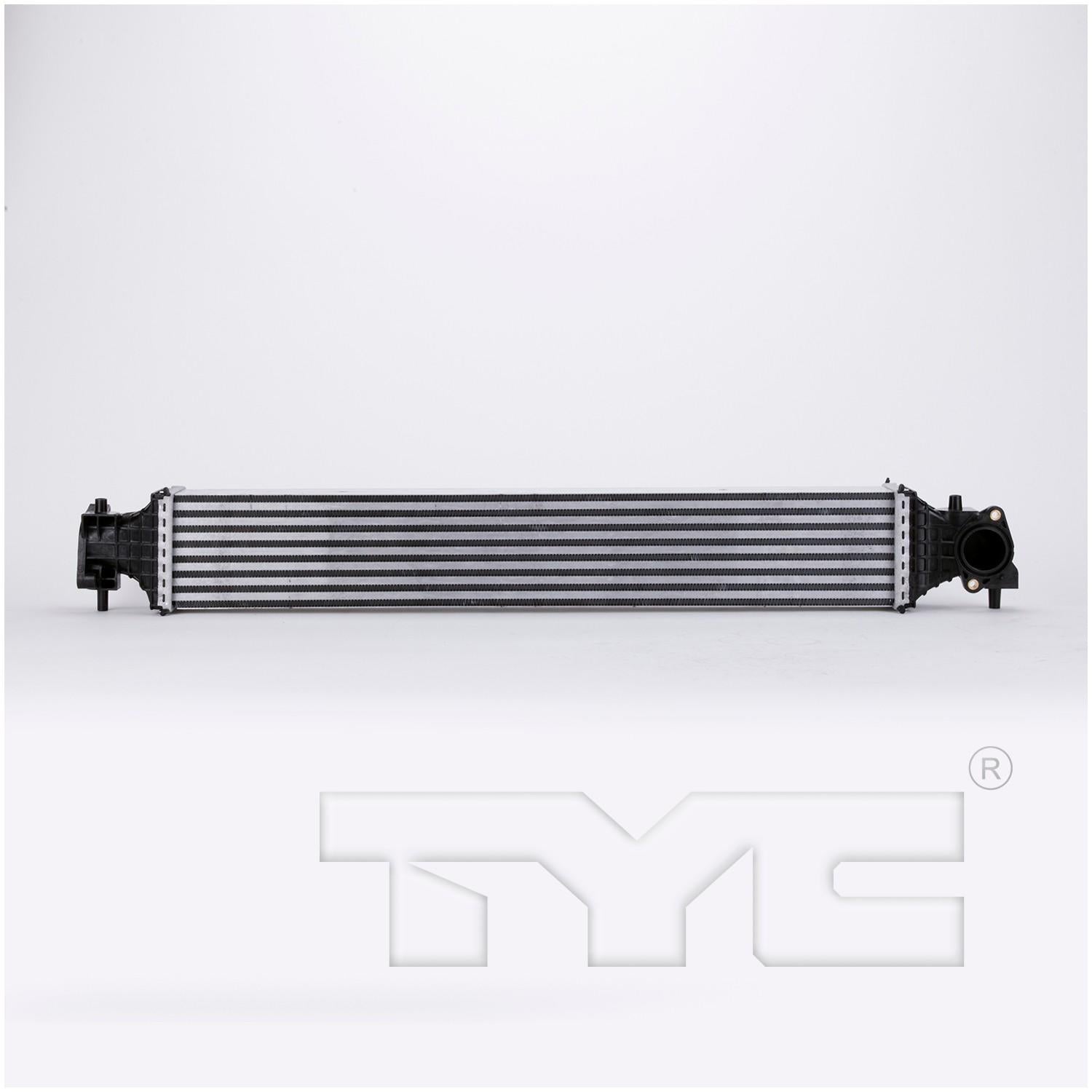 TYC Turbocharger Intercooler  top view frsport 18097