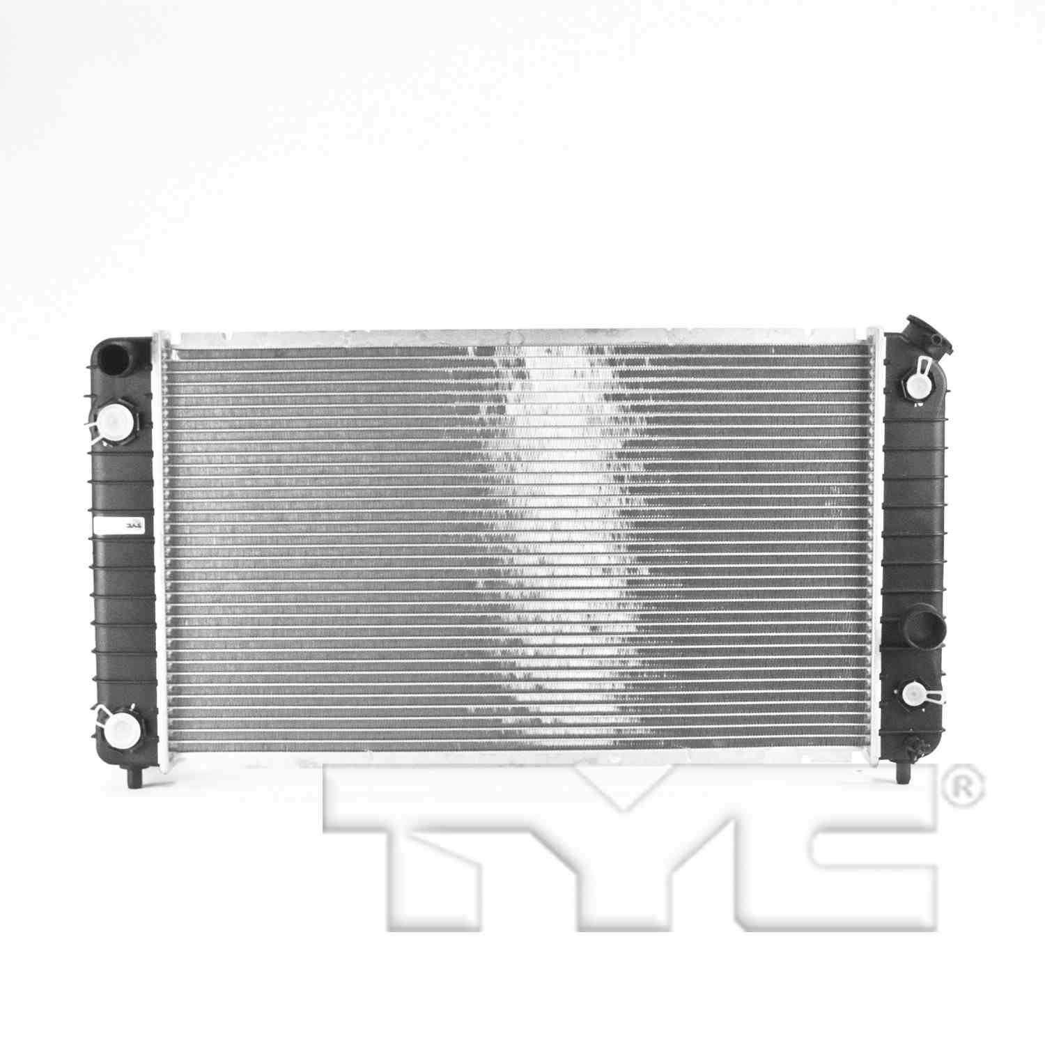 TYC TYC Radiator  top view frsport 1826