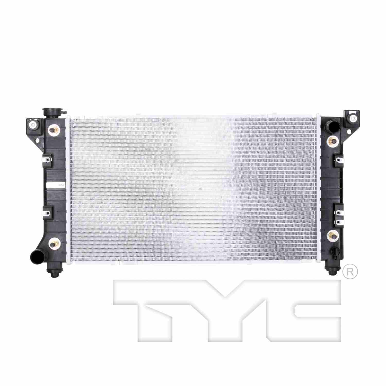 TYC TYC Radiator  top view frsport 1862