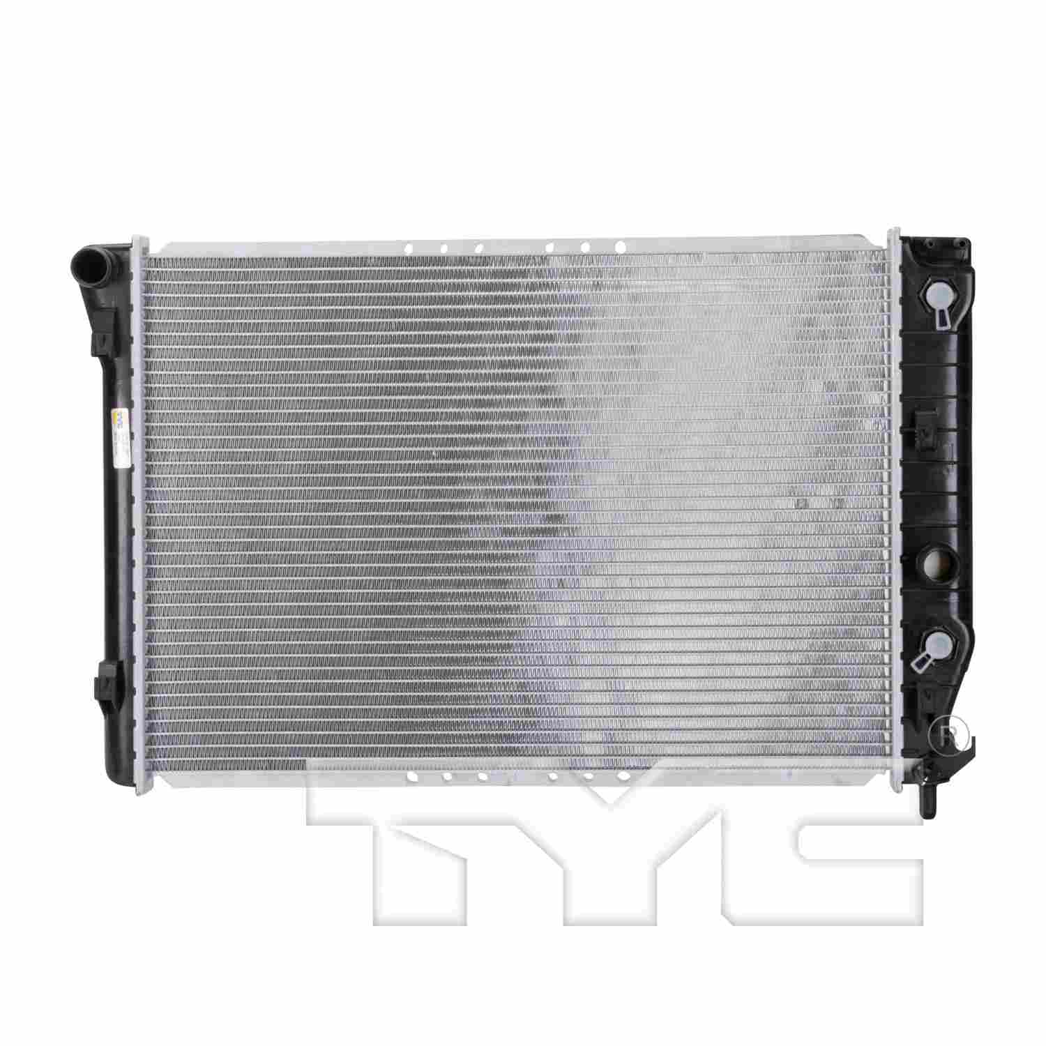 TYC TYC Radiator  top view frsport 1885