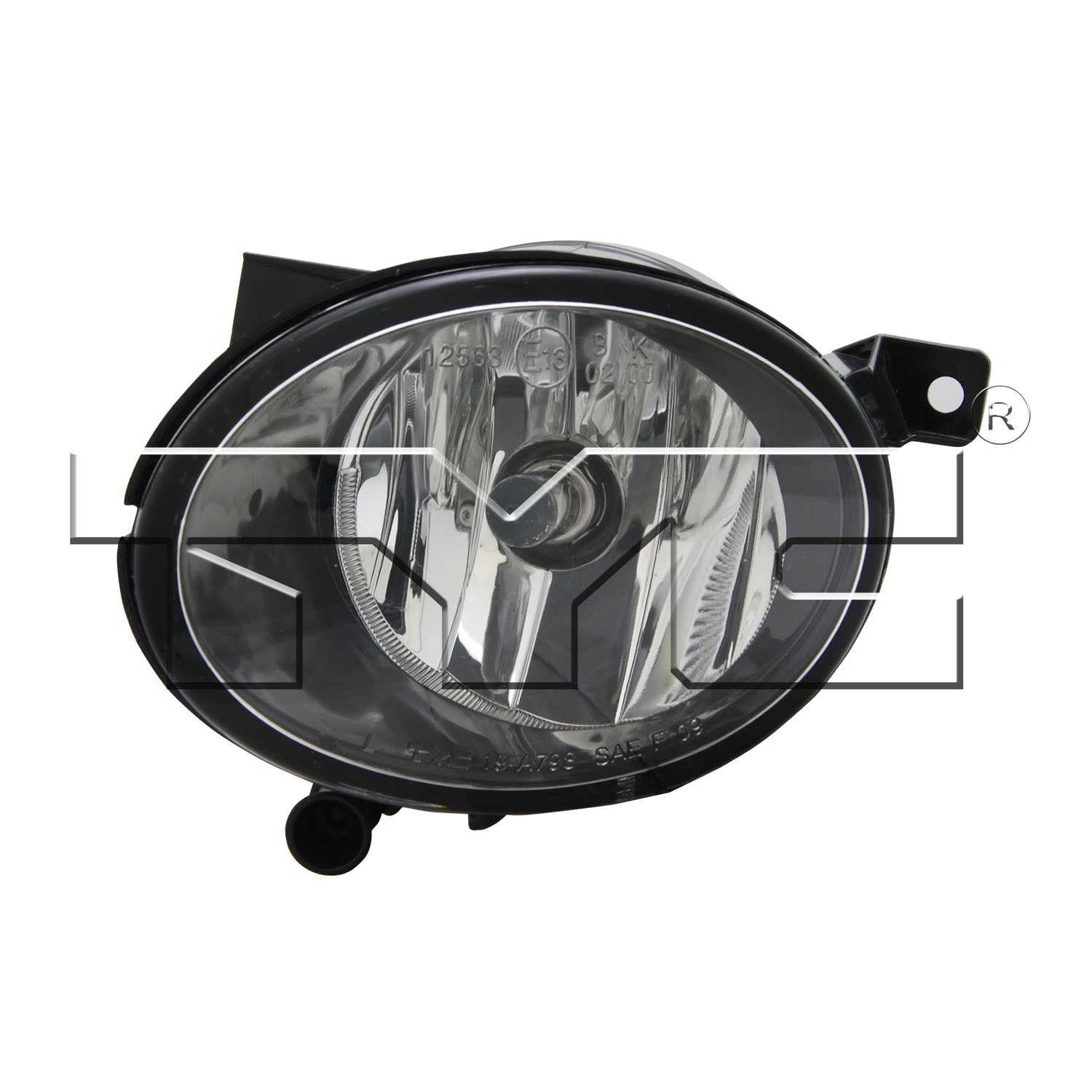 TYC Fog Light Assembly  top view frsport 19-0797-00