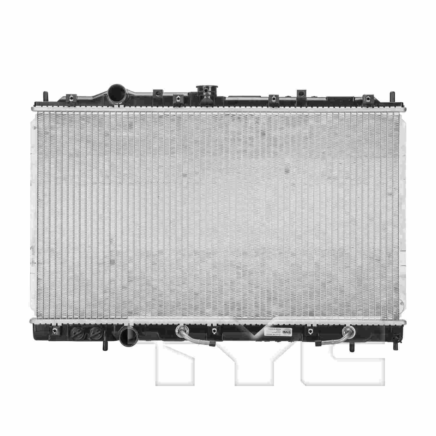 TYC TYC Radiator  top view frsport 1907