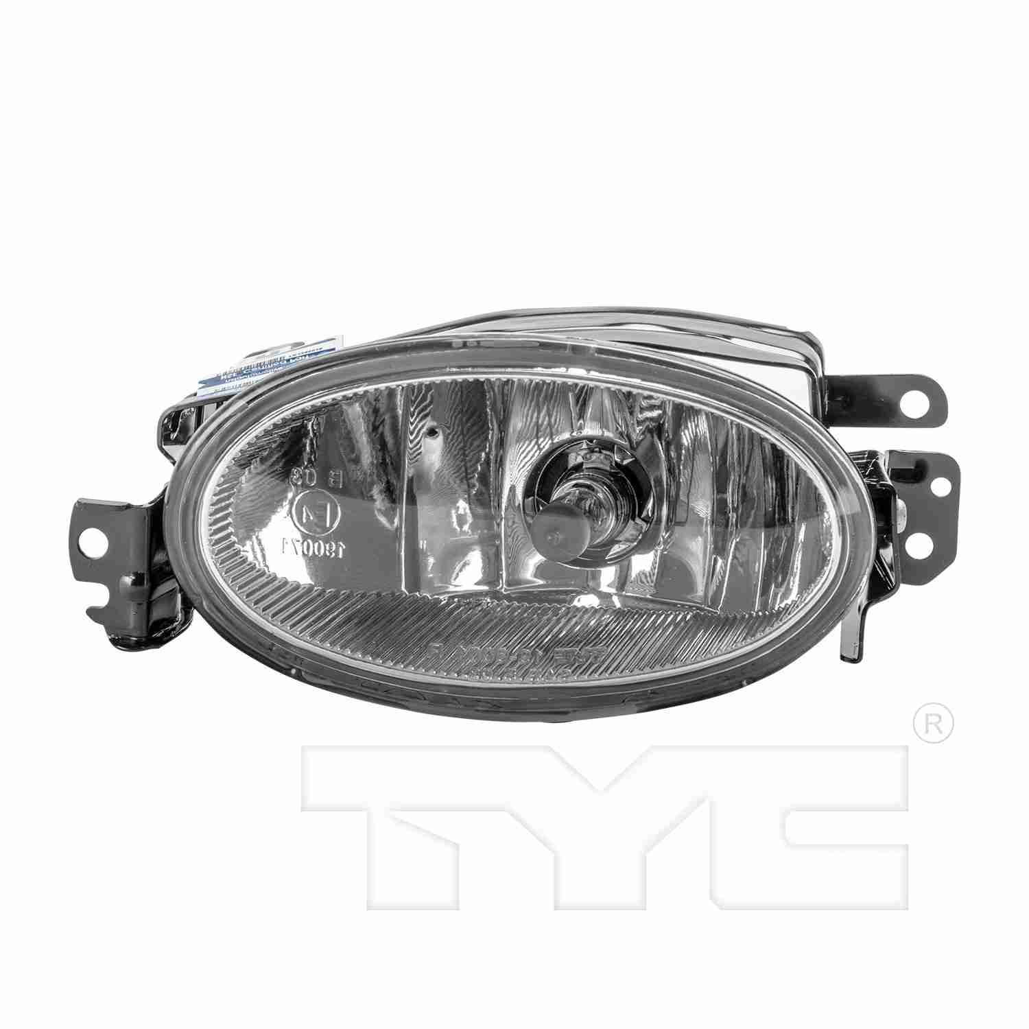 TYC Fog Light Assembly  top view frsport 19-6048-00