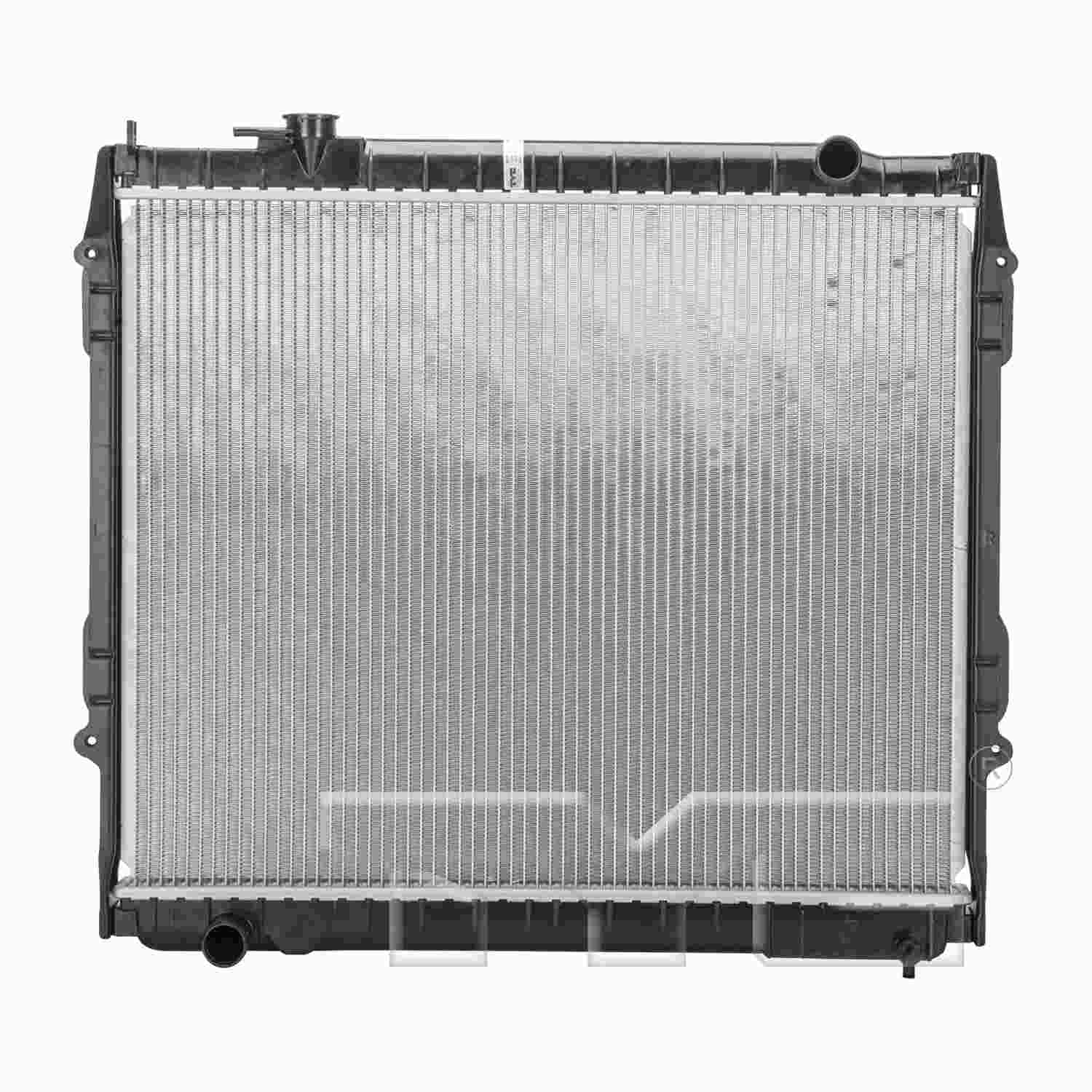 TYC TYC Radiator  top view frsport 1985