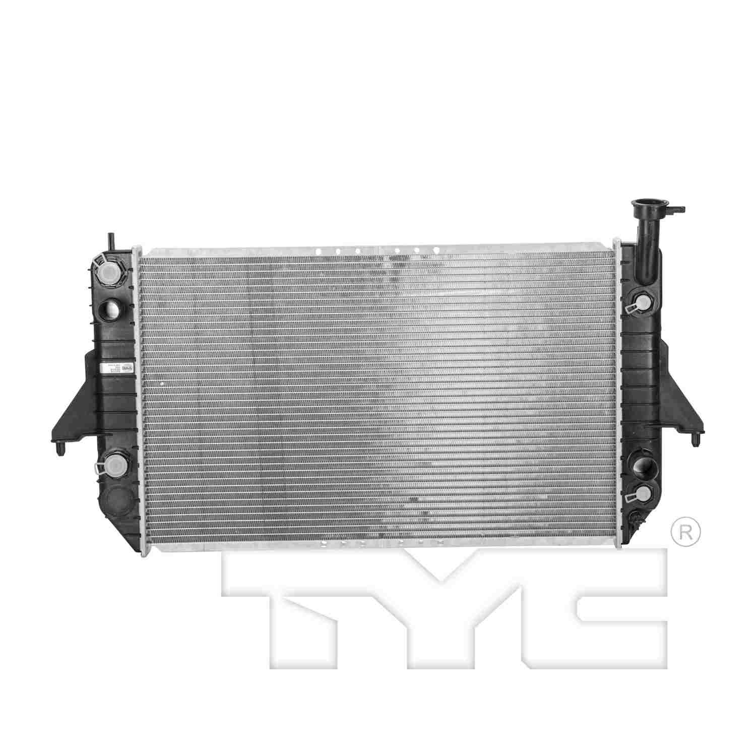 TYC TYC Radiator  top view frsport 2003