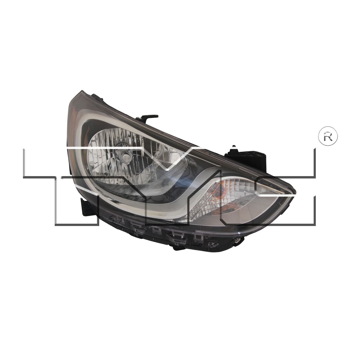 tyc headlight assembly  frsport 20-12693-00